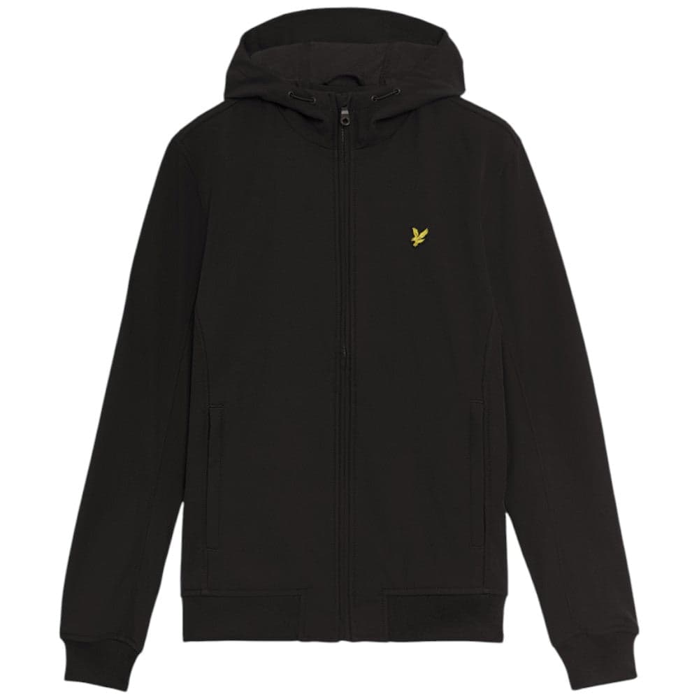 Lyle Scott giacca nera Fleece Back Softshell JK2110V in Giacche Prodotti di Classe - Nocera Superiore, commercioVirtuoso.it
