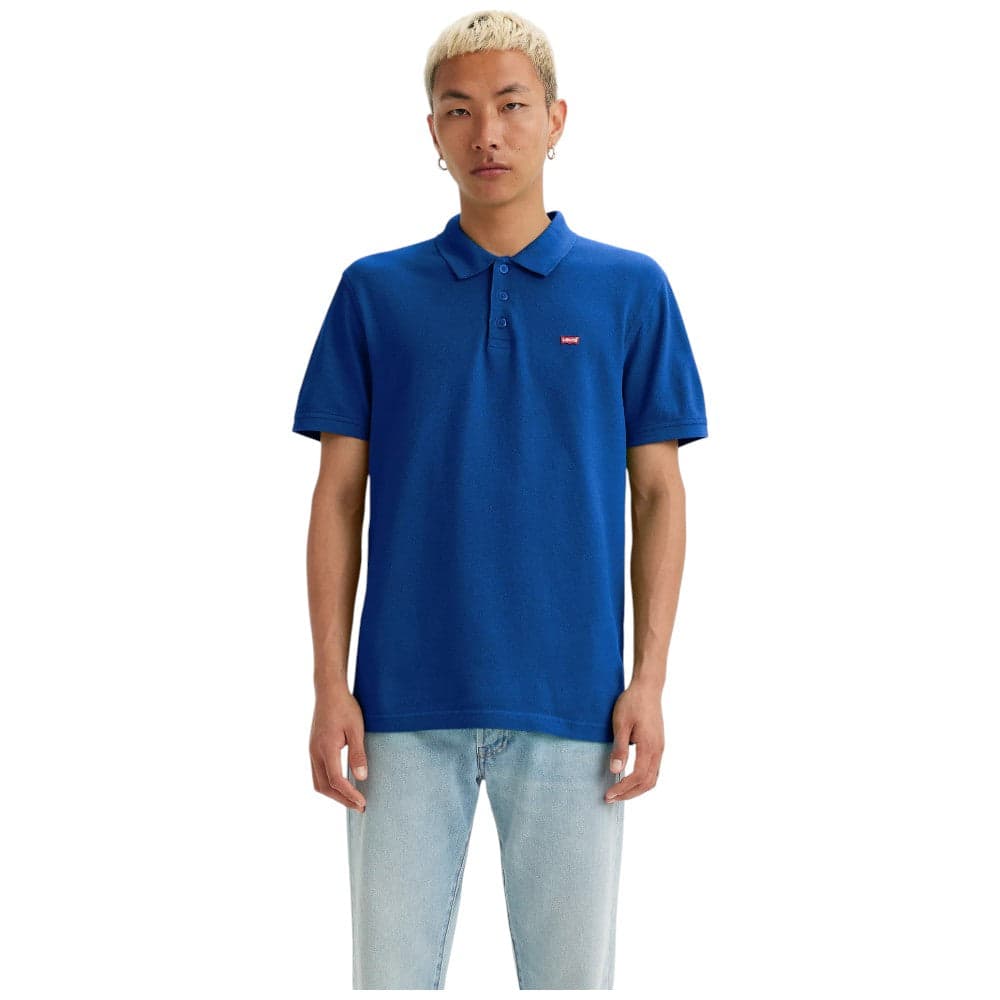 Levi's maglietta polo blu royal 35883-0178