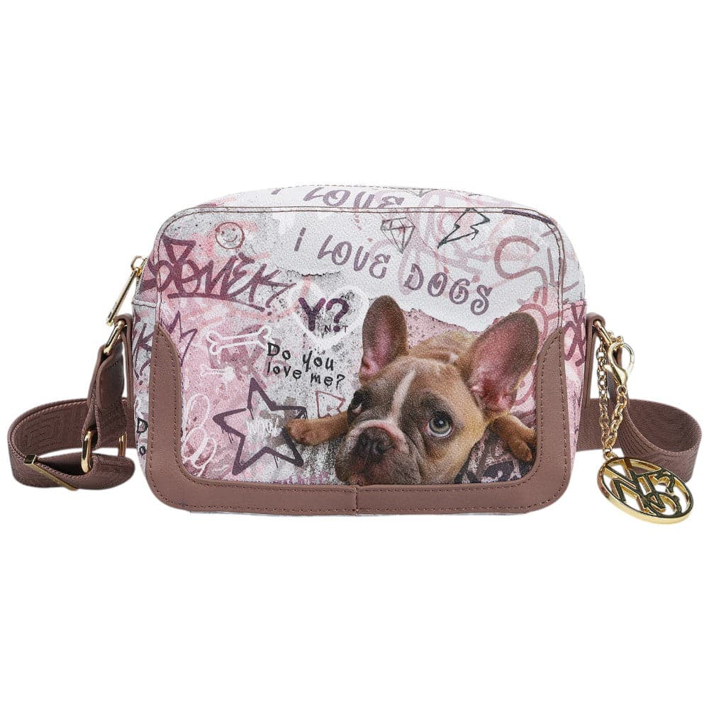 YNot borsa a tracolla camera bag stampa Cane linea Metro Chic MTC076S5 Borse YNot