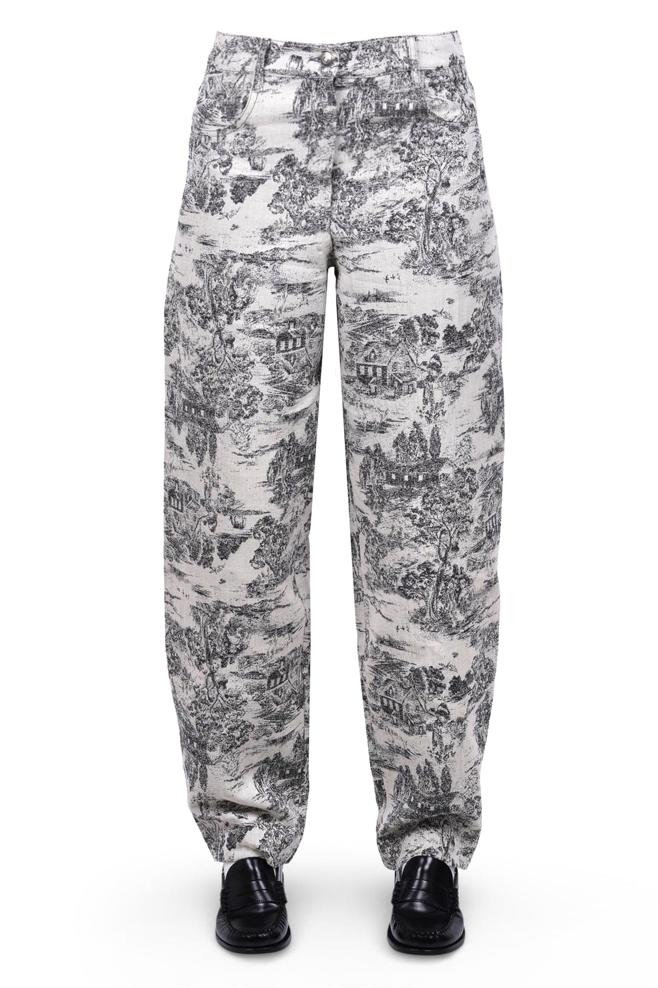 8PM 8pm - Pantalone - 470457 - Fantasia Grigio da donna in Pantaloni Drestige - Casamassima, commercioVirtuoso.it