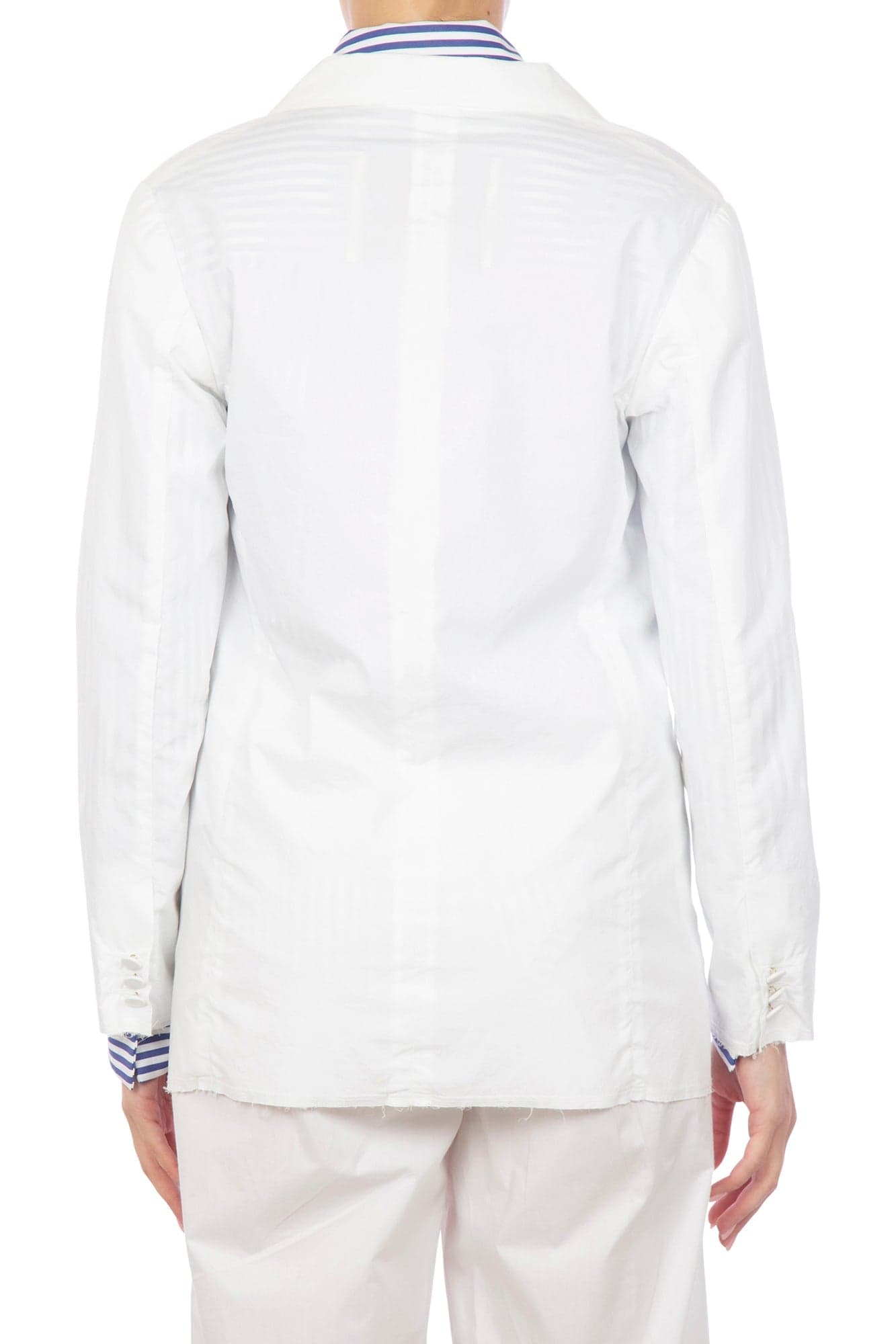 JUCCA Jucca - Giacca - 411605 - Bianco da donna in Giacche da abito e blazer Drestige - Casamassima, commercioVirtuoso.it