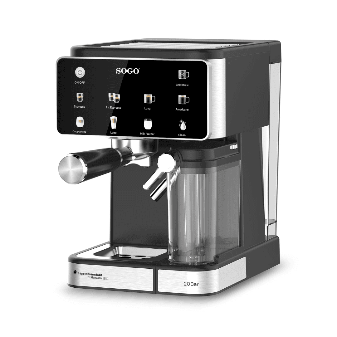 Macchina Caffè Espresso 4in1 20 Bar 1350W Capsule Cialde Polvere con Cappuccinatore Automatico 0,5L e Pannello Touch in Macchine da caffè tazza singola SellUp - Bassano del Grappa, commercioVirtuoso.it