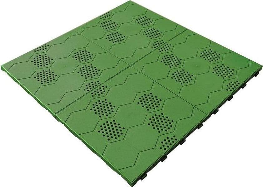Set 30 Piastrelle pavimento plastica verde drenante 400x400x25mm per giardino in Bordature da giardino CarrelloDigitale.it - Seclì, commercioVirtuoso.it