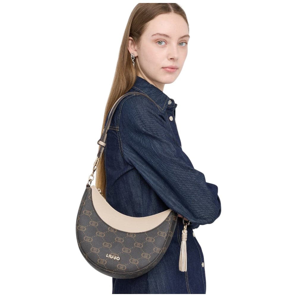 Liu Jo borsa hobo beige AF5251E0053-51308 in Borse a spalla Prodotti di Classe - Nocera Superiore, commercioVirtuoso.it