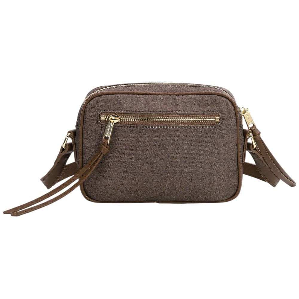 YNot borsa camera 2 zip bag brown linea Cloud CLO046F5 Borse YNot