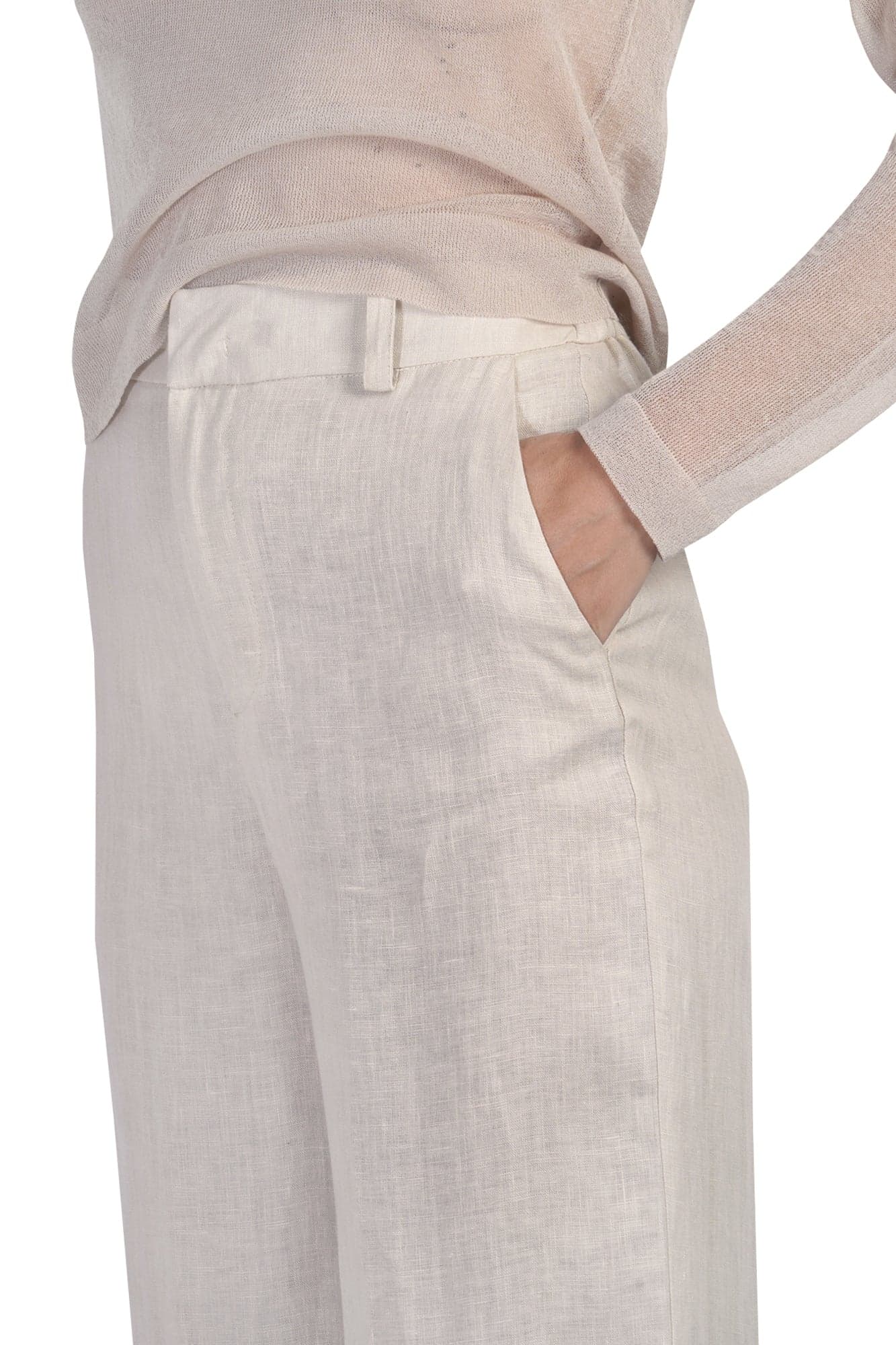 SO ALLURE So Allure - Pantalone - 451635 - Cipria da donna in Pantaloni Drestige - Casamassima, commercioVirtuoso.it