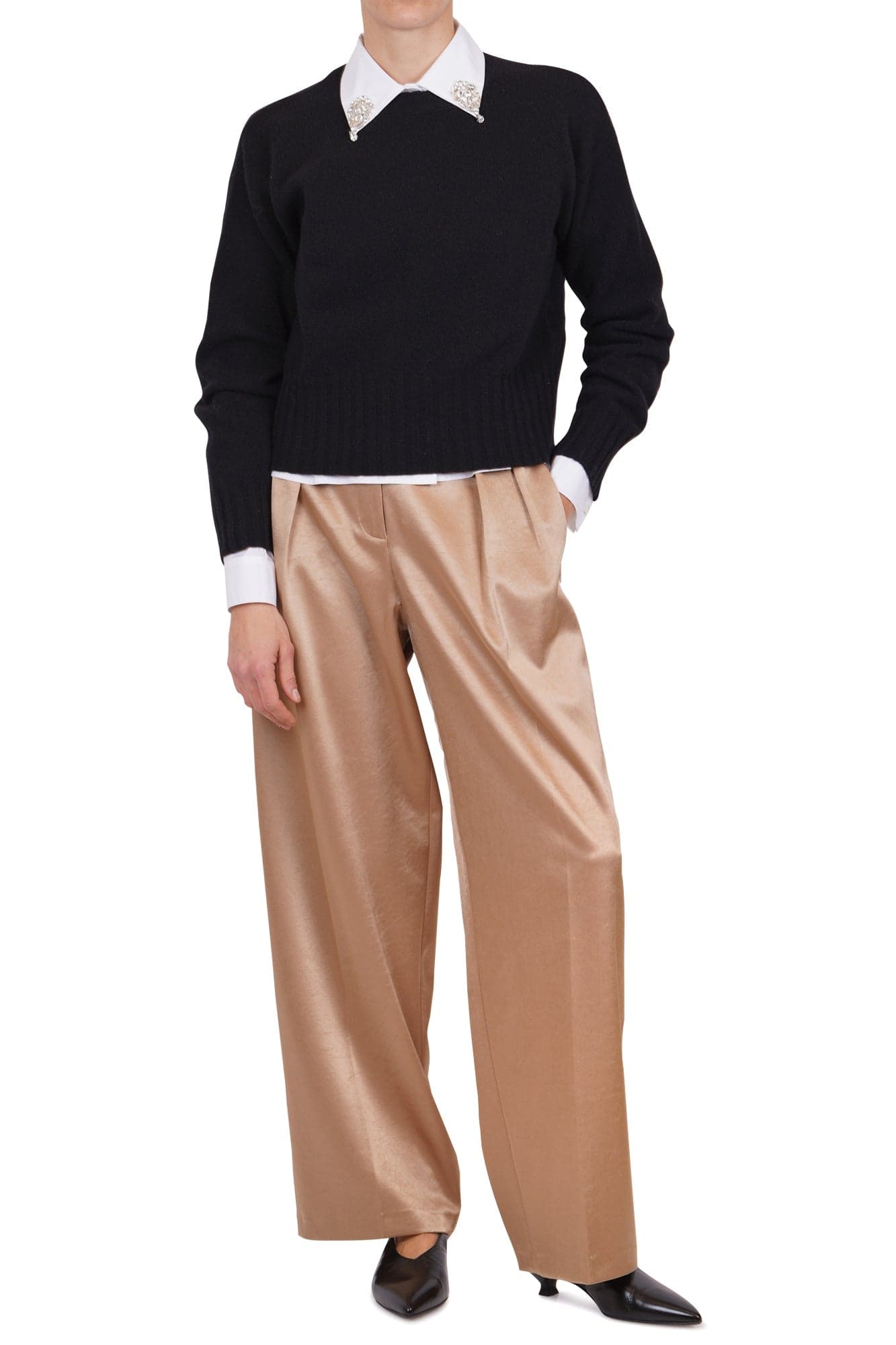 Liviana Conti - Pantalone - 461683 - Oro da donna in Pantaloni Drestige - Casamassima, commercioVirtuoso.it