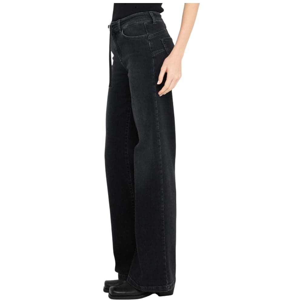 Liu Jo jeans flare nero con cintura GOOD UF5100D0264-8L451 in Jeans Prodotti di Classe - Nocera Superiore, commercioVirtuoso.it