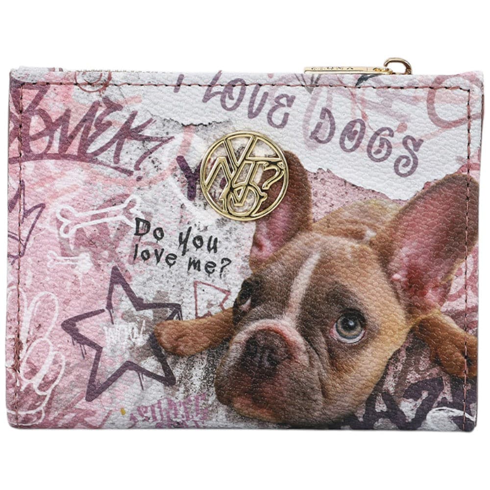 YNot portafoglio stampa Cane linea Metro Chic MTC654S5 Portafogli YNot