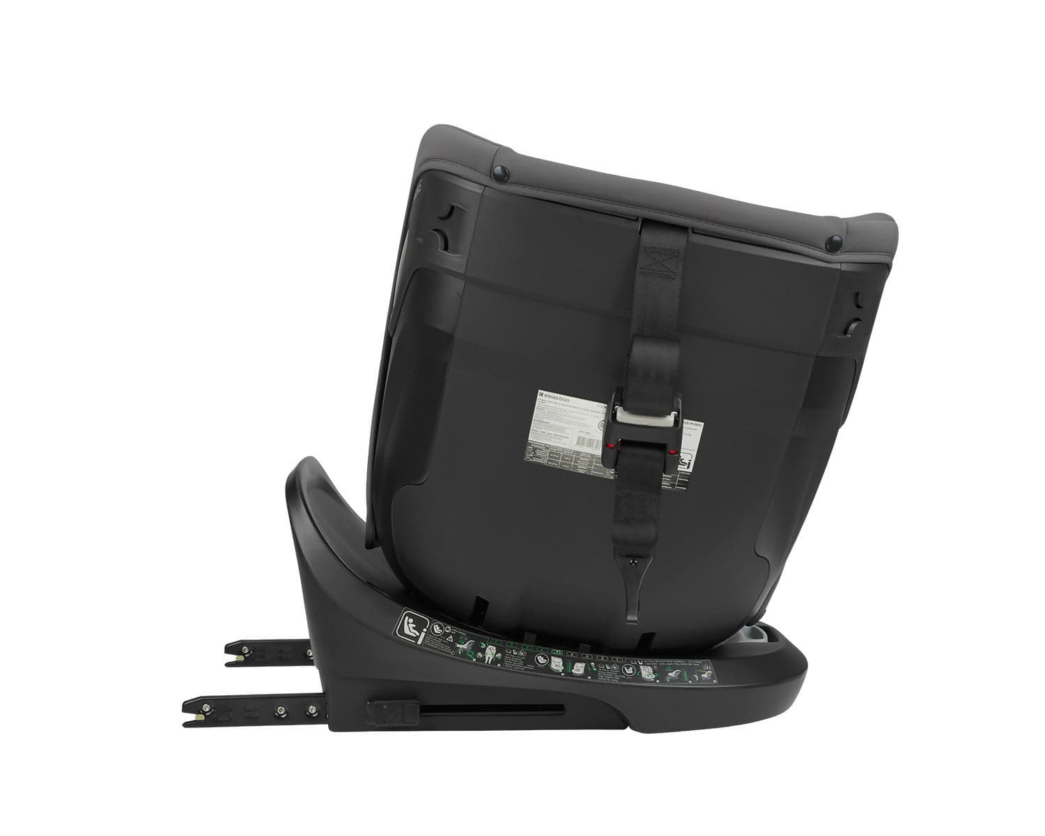 KIKKABOO Seggiolino Auto 40-150 cm i-Hike i-SIZE Dark Grey - Seggiolino Auto con Base Isofix, Da 40 a 150 cm, Omologato ECE R129/03, Girevole A 360° E Reclinabile, Gruppo 0+/1/2/3 Da 0 A 12 Anni, Dark Grey, grigio in Seggiolini auto Sanitaria Gioia del Bimbo - Villa San Giovanni, commercioVirtuoso.it