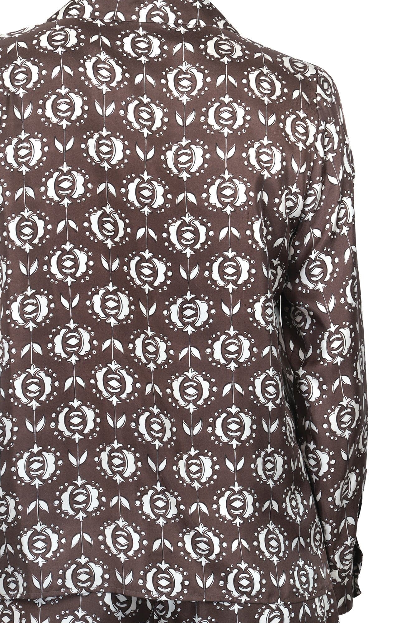 WEEKEND MAXMARA Weekend MaxMara - Camicia - 460886 - Marrone/Bianco da donna in Bluse e camicie Drestige - Casamassima, commercioVirtuoso.it