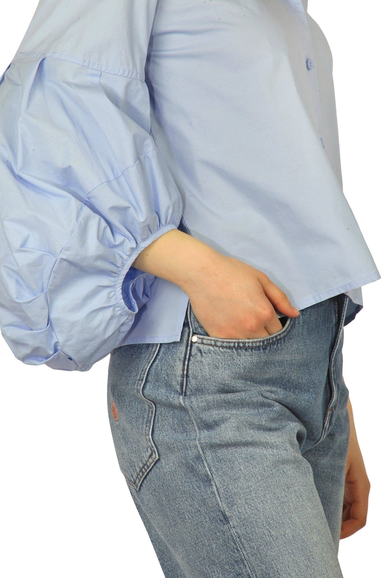 8PM 8pm - Camicia - 450690 - Azzurro da donna in Bluse e camicie Drestige - Casamassima, commercioVirtuoso.it