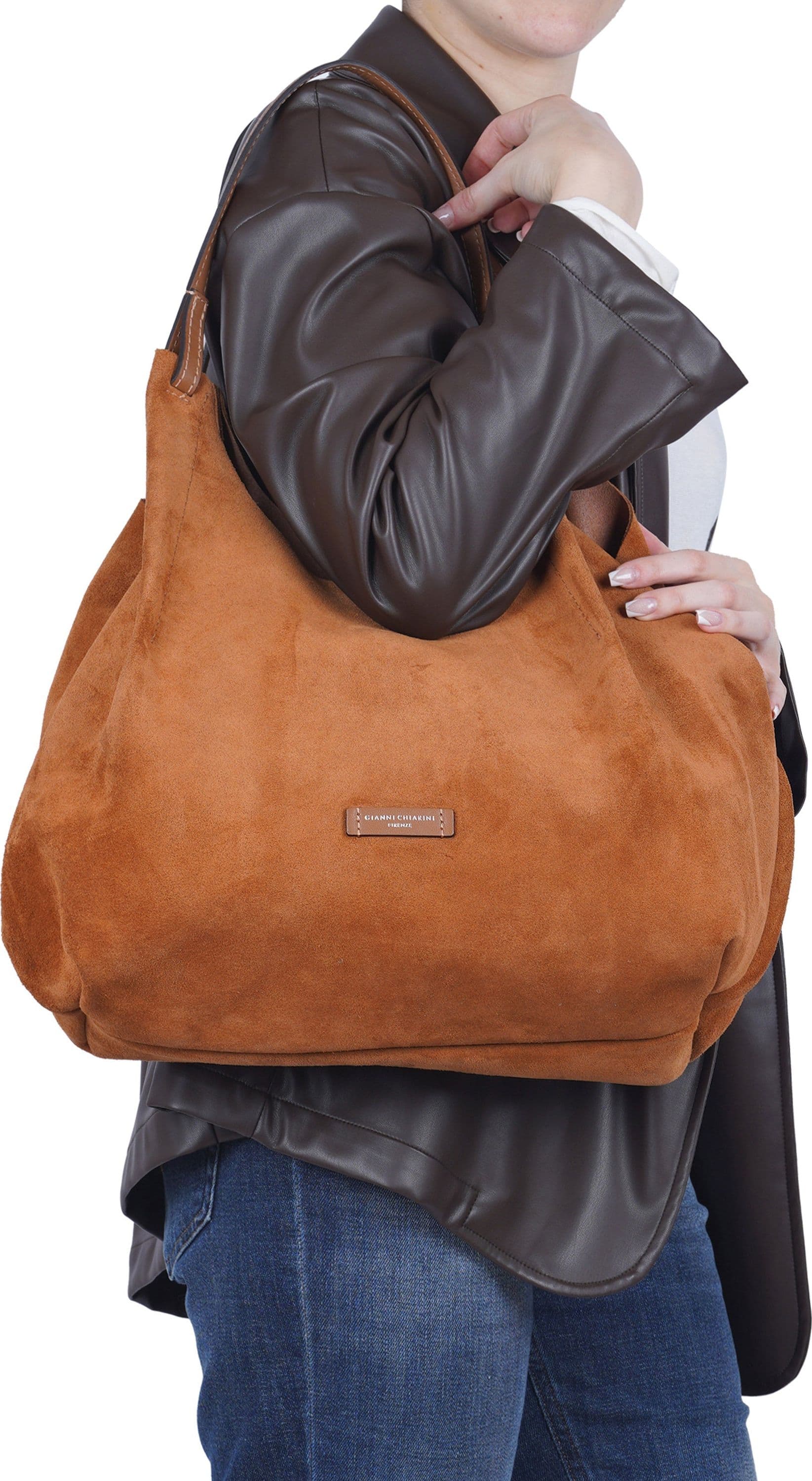 GIANNI CHIARINI Gianni Chiarini - Borsa grande - 470131 - Caramello da donna in Borse a spalla Drestige - Casamassima, commercioVirtuoso.it