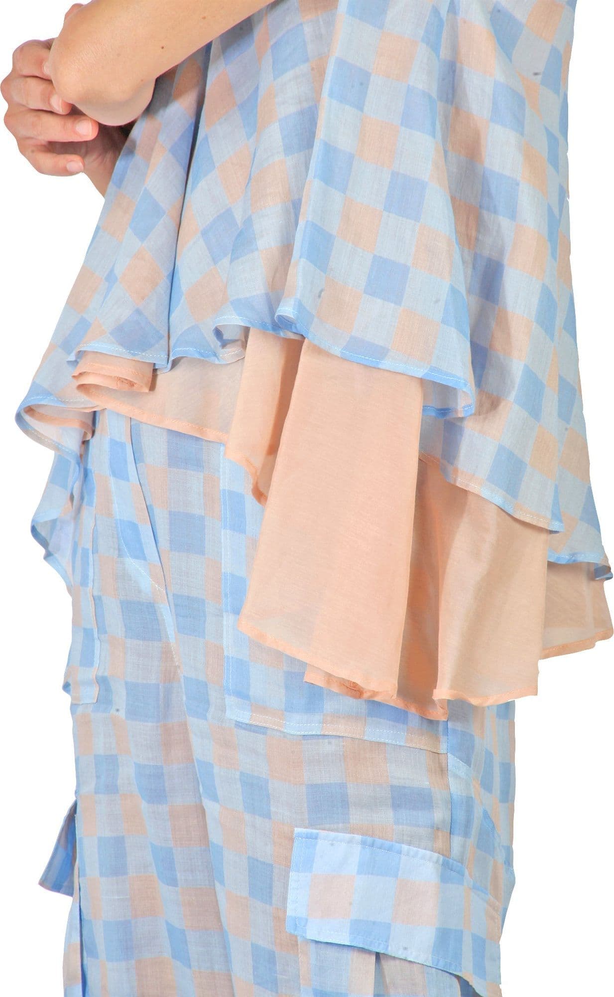 Semi-Couture Semi Couture - Top - 431790 - Fantasia Azzurro da donna in Canotte e top Drestige - Casamassima, commercioVirtuoso.it