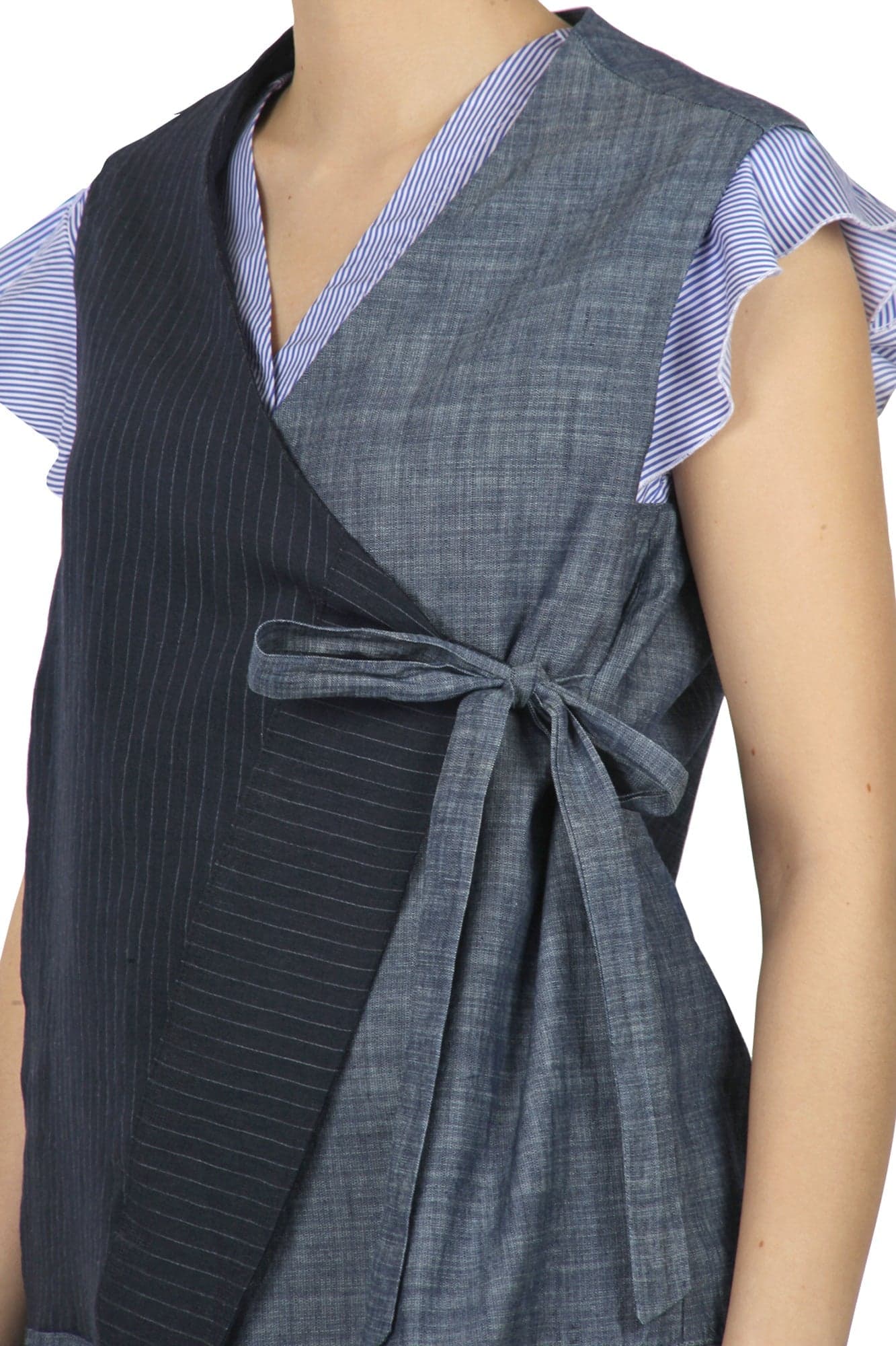ALESSIA SANTI Alessia Santi - Gilet - 450154 - Denim da donna in Gilet Drestige - Casamassima, commercioVirtuoso.it