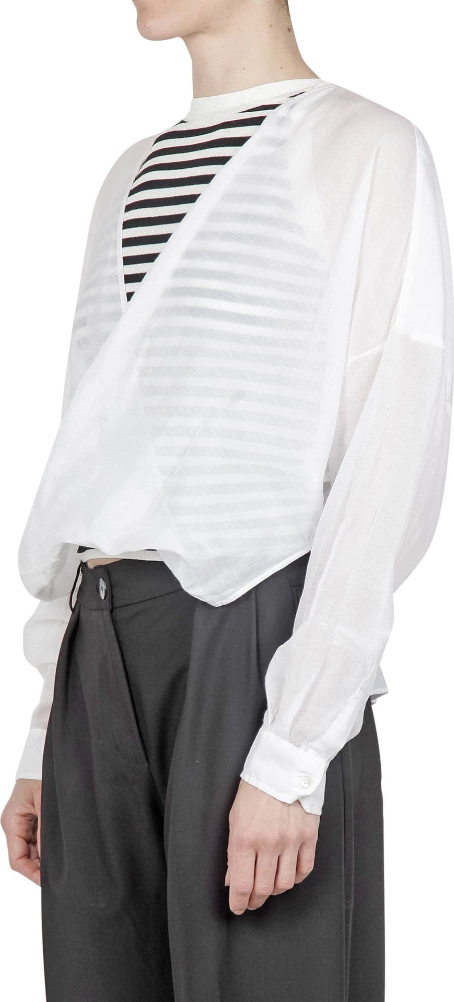 JUCCA Jucca - Blusa - 431050 - Bianco da donna in Bluse e camicie Drestige - Casamassima, commercioVirtuoso.it