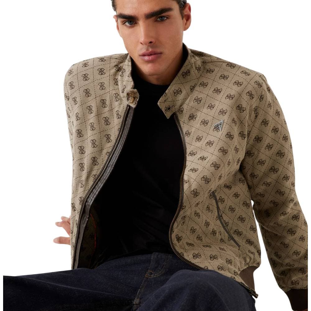 Guess giacca con logo 4G jacquard M5YL04 WGUE0 FN4K in Giacche Prodotti di Classe - Nocera Superiore, commercioVirtuoso.it