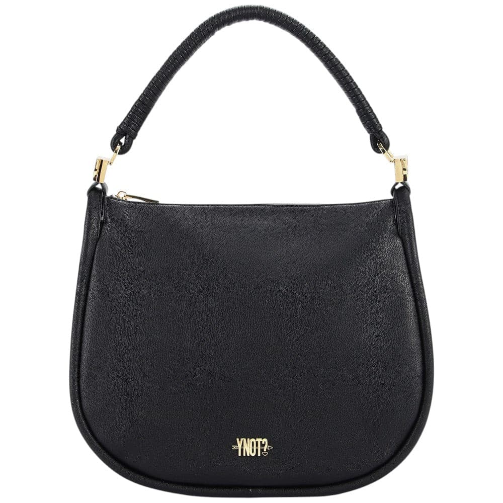 YNot borsa hobo nera con tracolla linea Fantasy FAN001S5