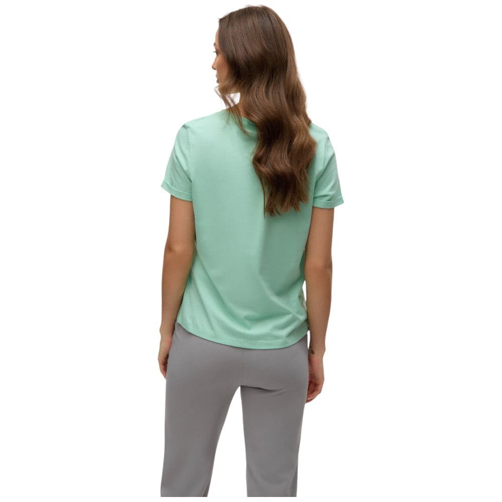 Vero Moda t-shirt verde chiaro Paula 10243889 T-shirt Vero Moda