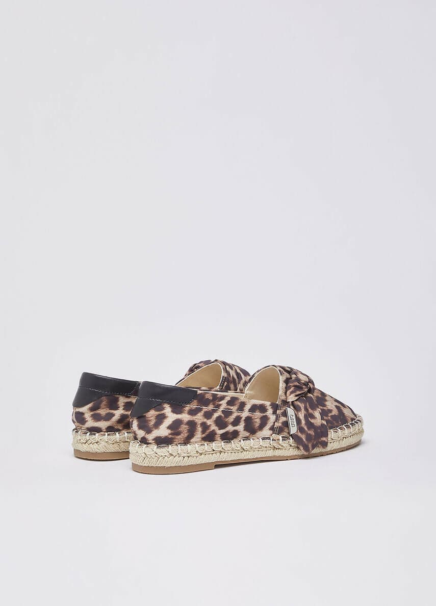 Liujo Donna Espadrillas animalier con fiocco in Espadrillas basse Cantali Calzature - Randazzo, commercioVirtuoso.it