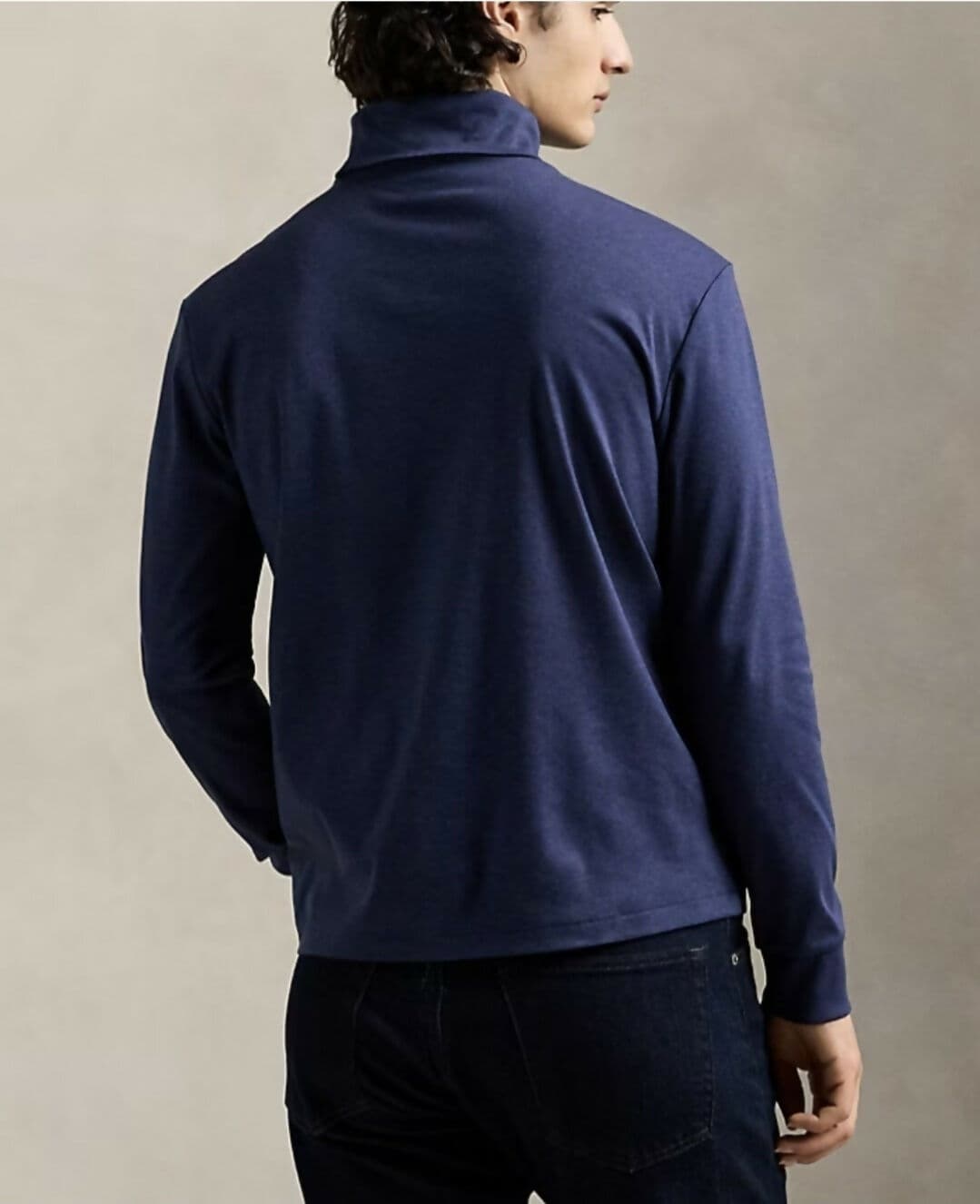 Polo Ralph Lauren Dolcevita Uomo in cotone SOFT COTTON ROLL NECK - Maglietta a manica lunga in Pullover senza maniche e gilet fatti a maglia Euforia - Bronte, commercioVirtuoso.it