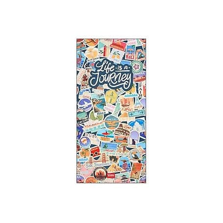 LEGAMI TELO MARE TRAVEL STICKERS - BEACH TOWEL in Teli mare Cartoleria Deja Vu - Crotone, commercioVirtuoso.it
