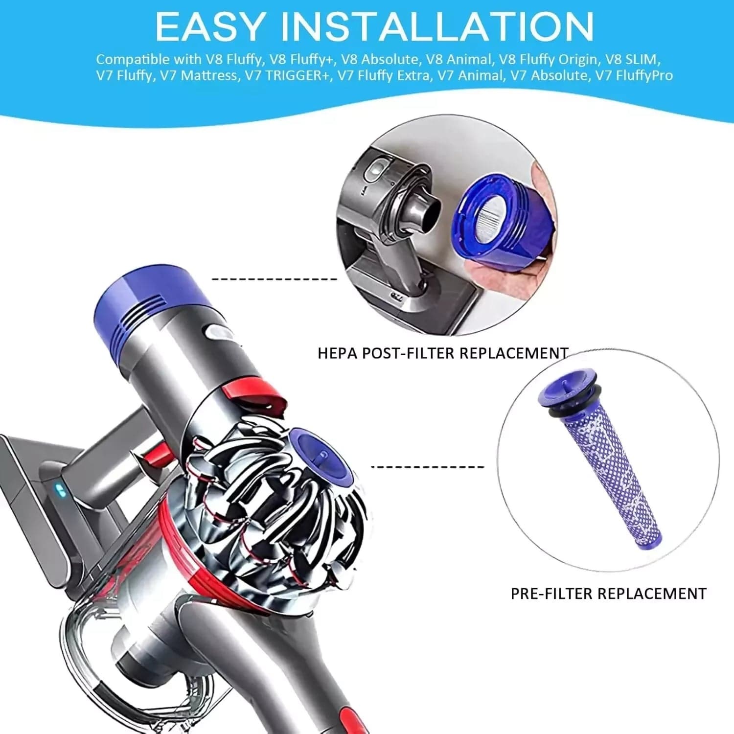 FILTRO DYSON V8 3
