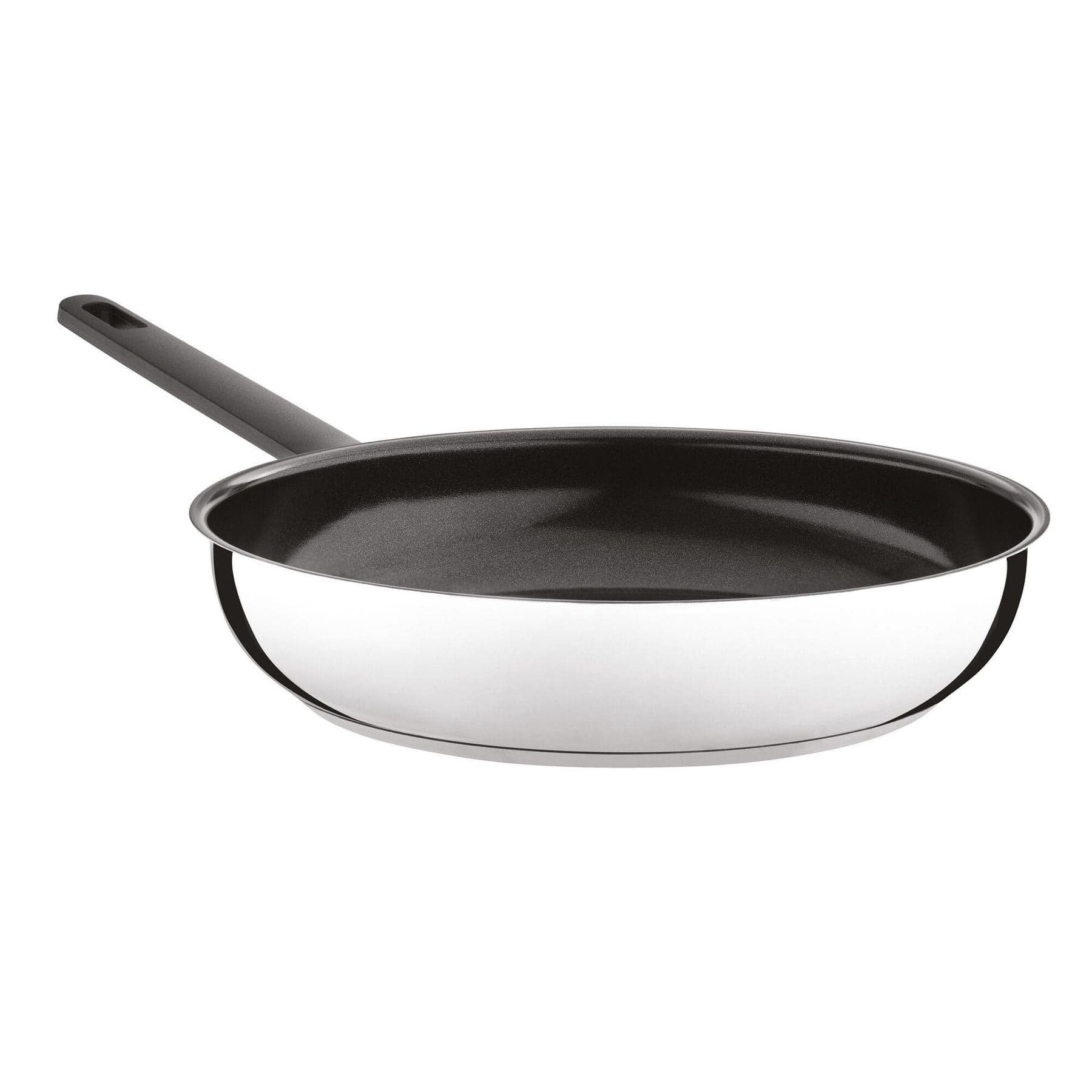 Set pentole Berghoff Uqonic Downdraft 7 pezzi con coperchi rotanti, acciaio inox, antiaderente CeraGreen, adatto a tutti i piani inclusi downdraft