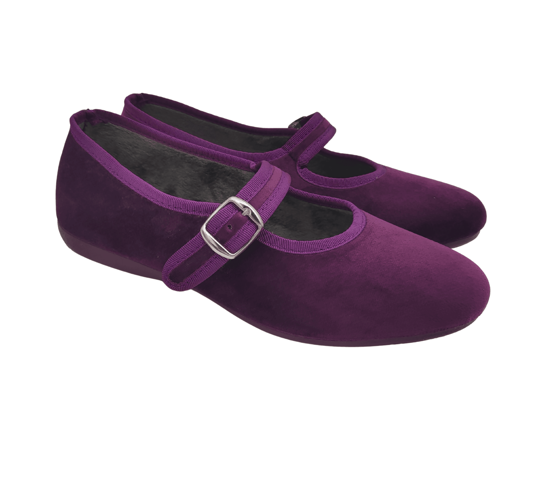 Originali Mary Jane, Ballerine Donna da Casa, Eleganti Friulane con Cinturino, Pantofole Basse in Velluto, Produzione Artigianale in Ballerine Primo Calzature - Venezia, commercioVirtuoso.it