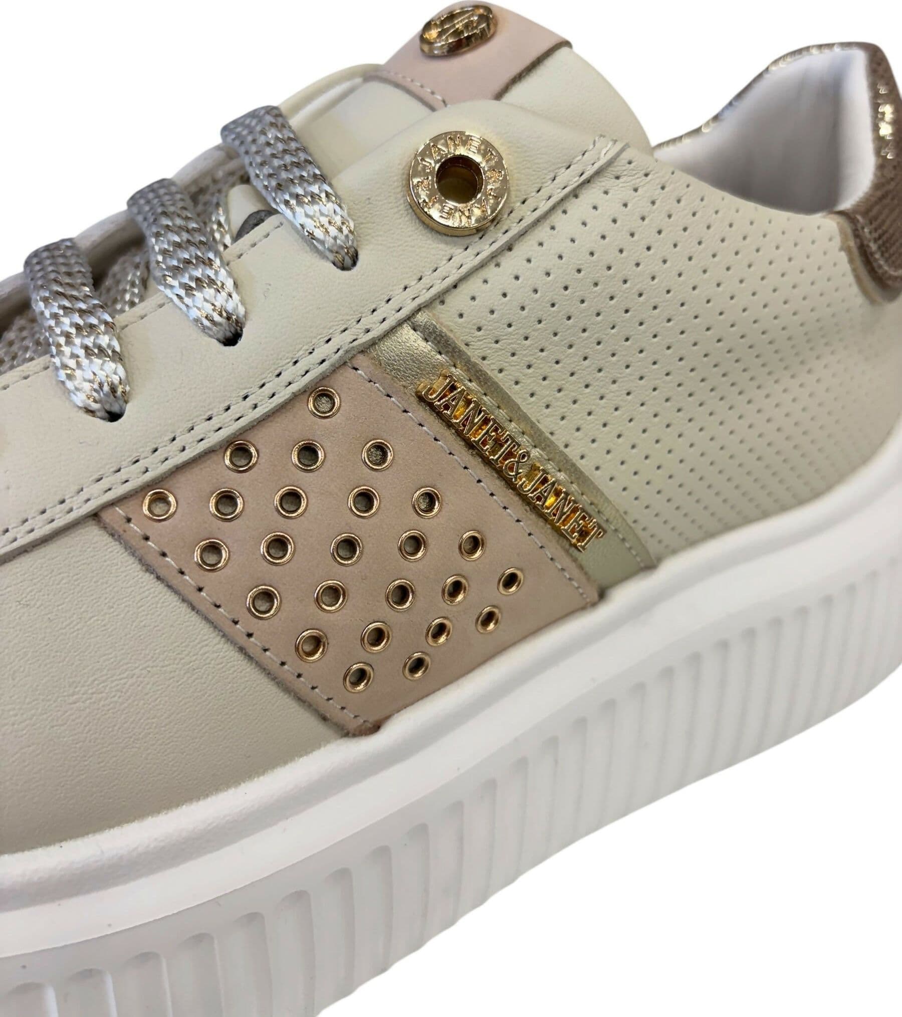Janet & Janet Donna sneakers in pelle in Sneaker casual Cantali Calzature - Randazzo, commercioVirtuoso.it