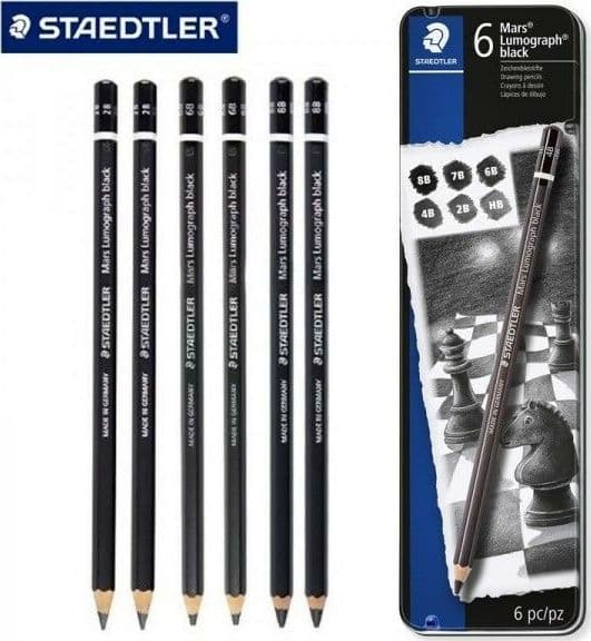 mars-lumograph-black-staedtler-matite-grafite-disegno-100g6-canzonetti-4007817185568