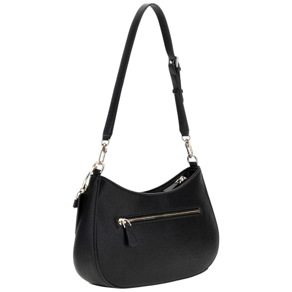 Guess borsa a spalla nera in saffiano NOELLE HWZG9672180BLA in Borse a spalla Prodotti di Classe - Nocera Superiore, commercioVirtuoso.it