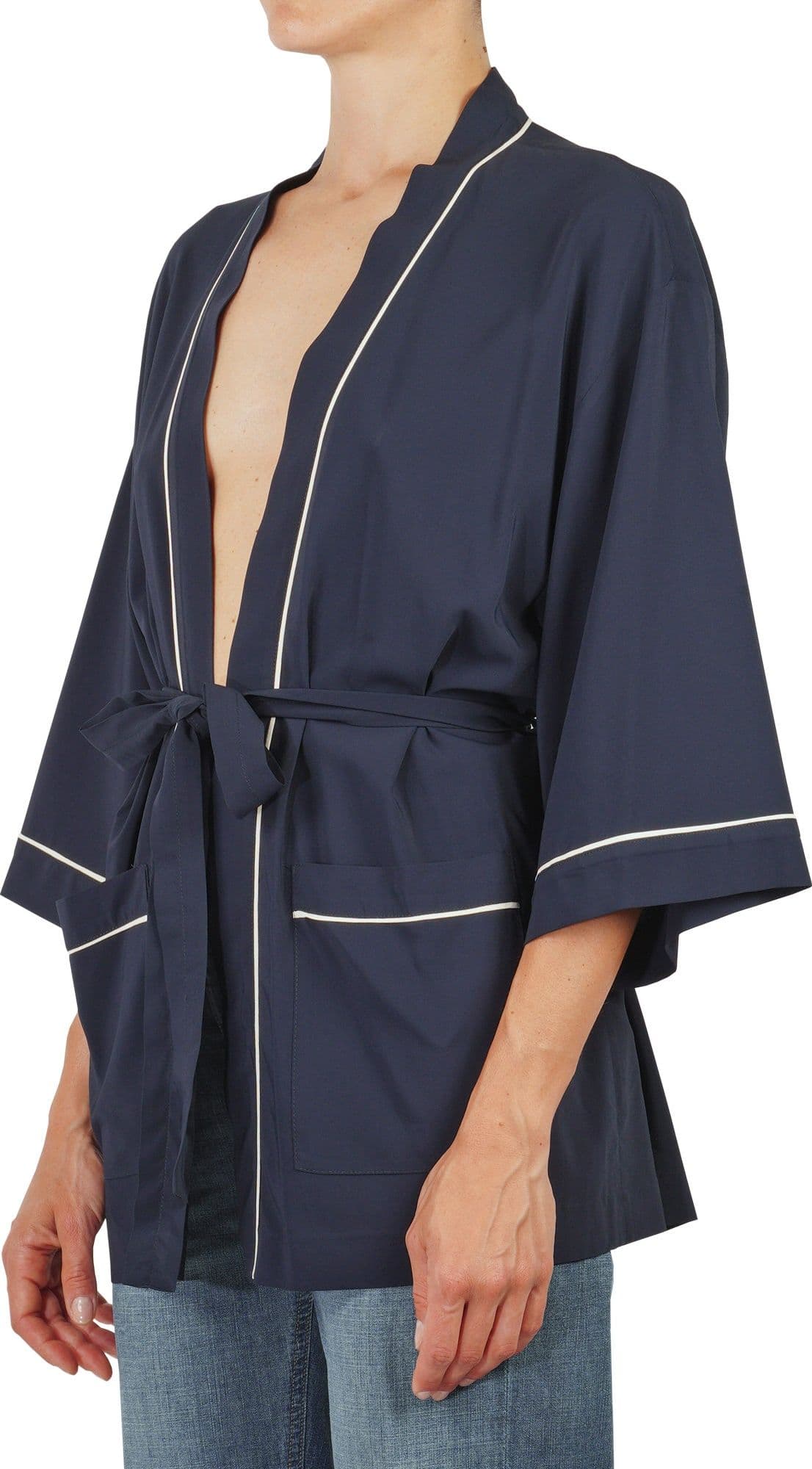 JUCCA Jucca - Giacca - 451724 - Blu da donna in Giacche da abito e blazer Drestige - Casamassima, commercioVirtuoso.it
