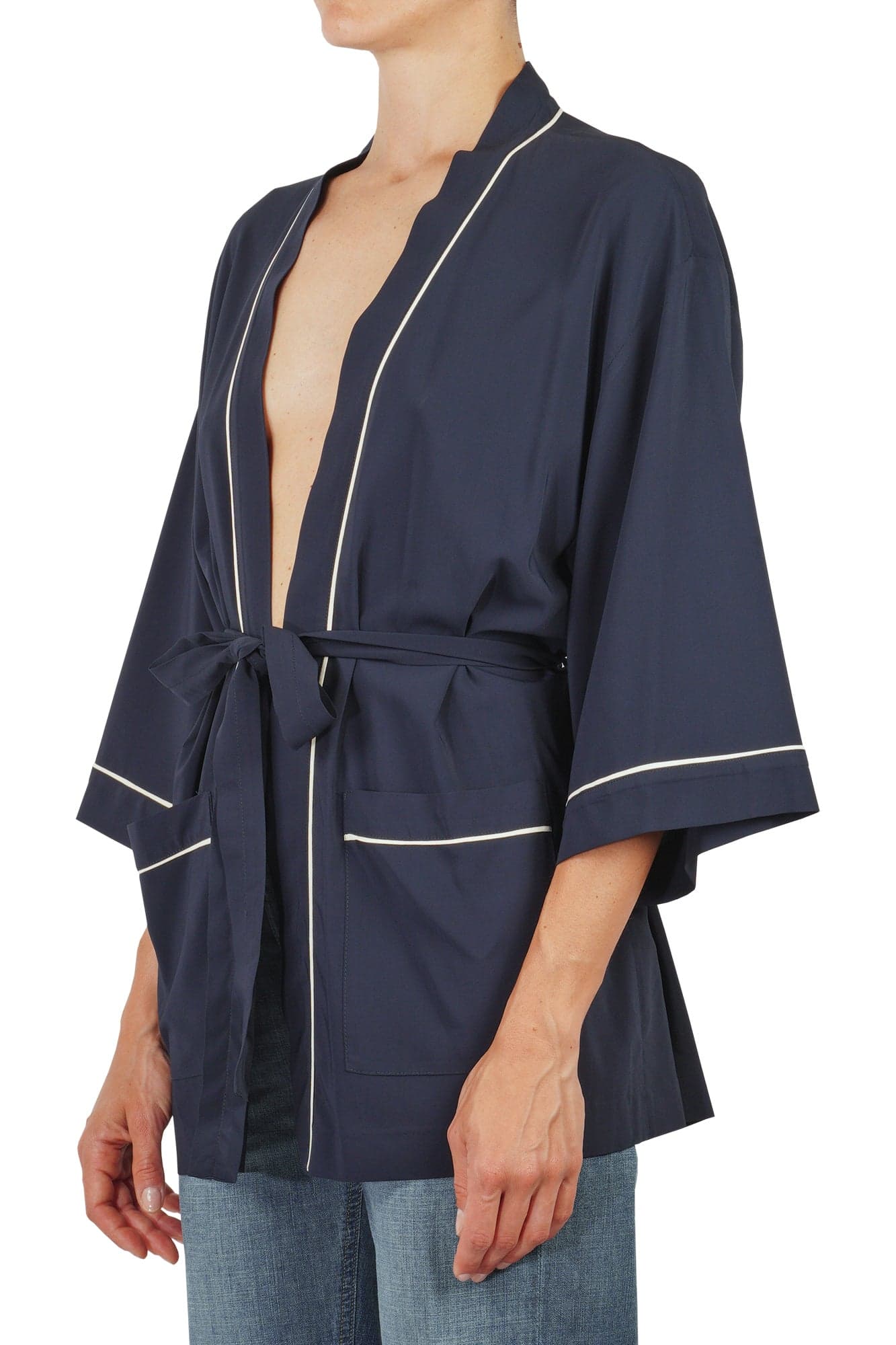 JUCCA Jucca - Giacca - 451724 - Blu da donna in Giacche da abito e blazer Drestige - Casamassima, commercioVirtuoso.it
