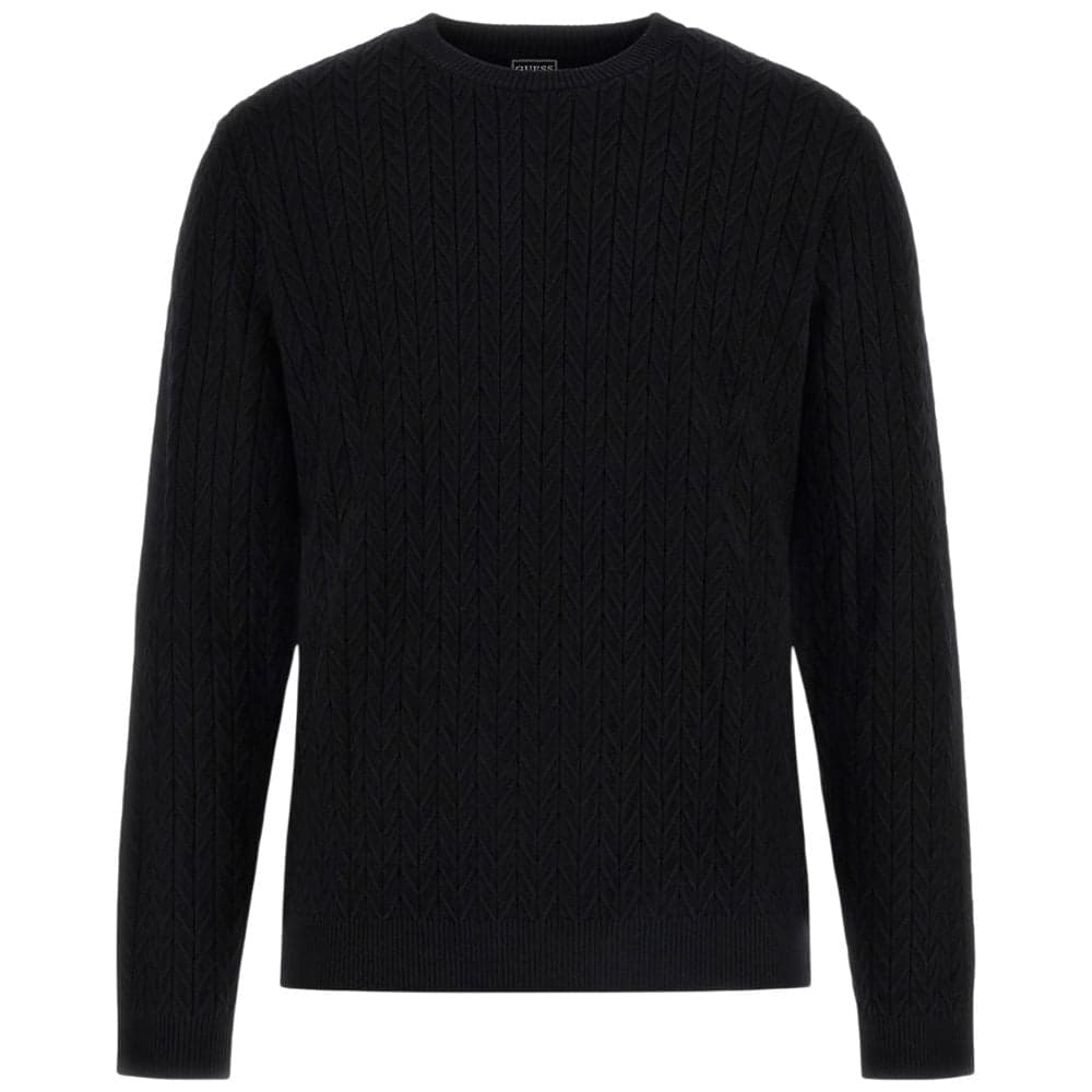 Guess pullover nero IVAN CHEVRON M5BR41 Z2ZK2 JBLK in Felpe senza cappuccio Prodotti di Classe - Nocera Superiore, commercioVirtuoso.it