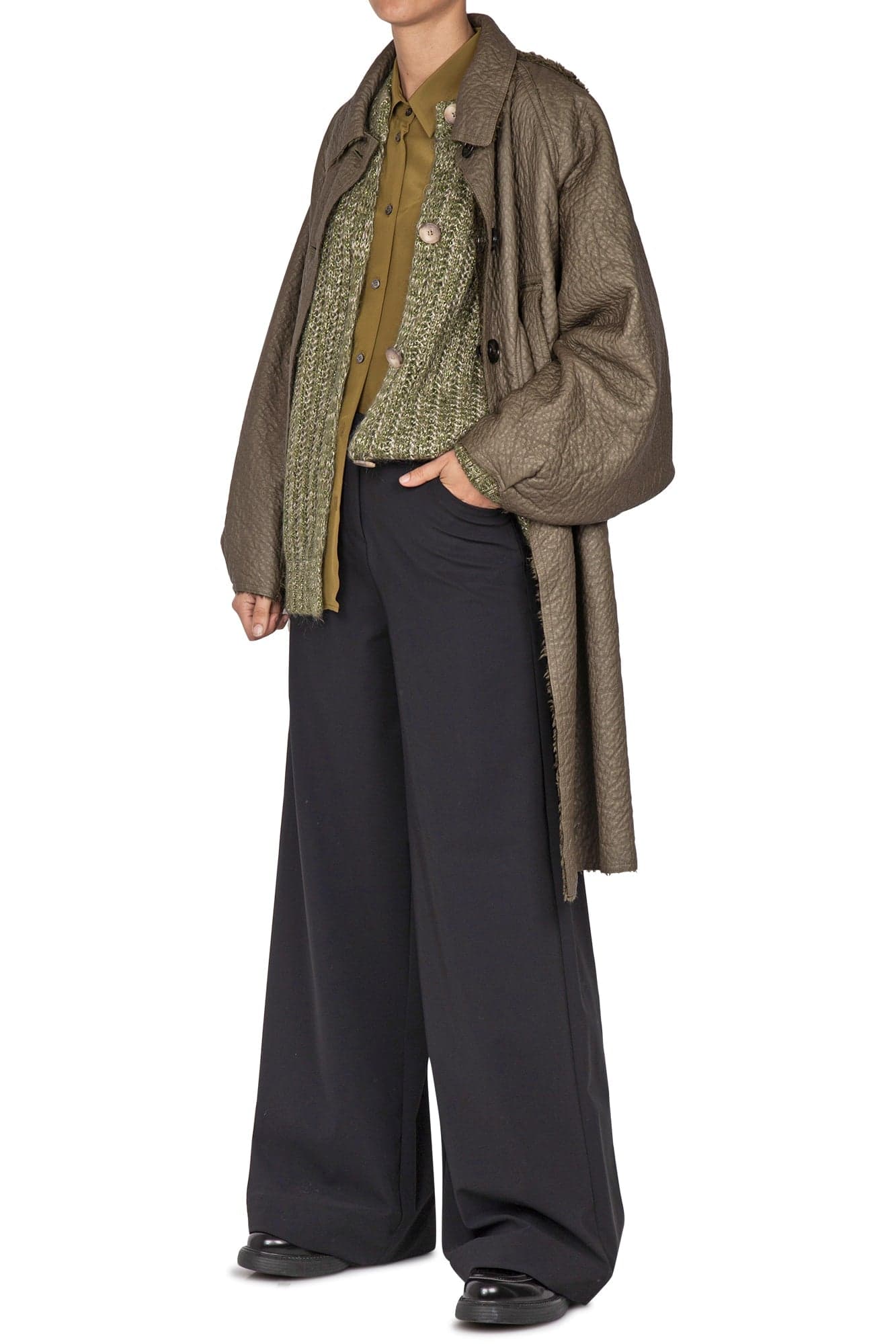 LA FEMME BLANCHE La Femme Blanche - Cardigan - 441809 - Verde da donna in Cardigan Drestige - Casamassima, commercioVirtuoso.it