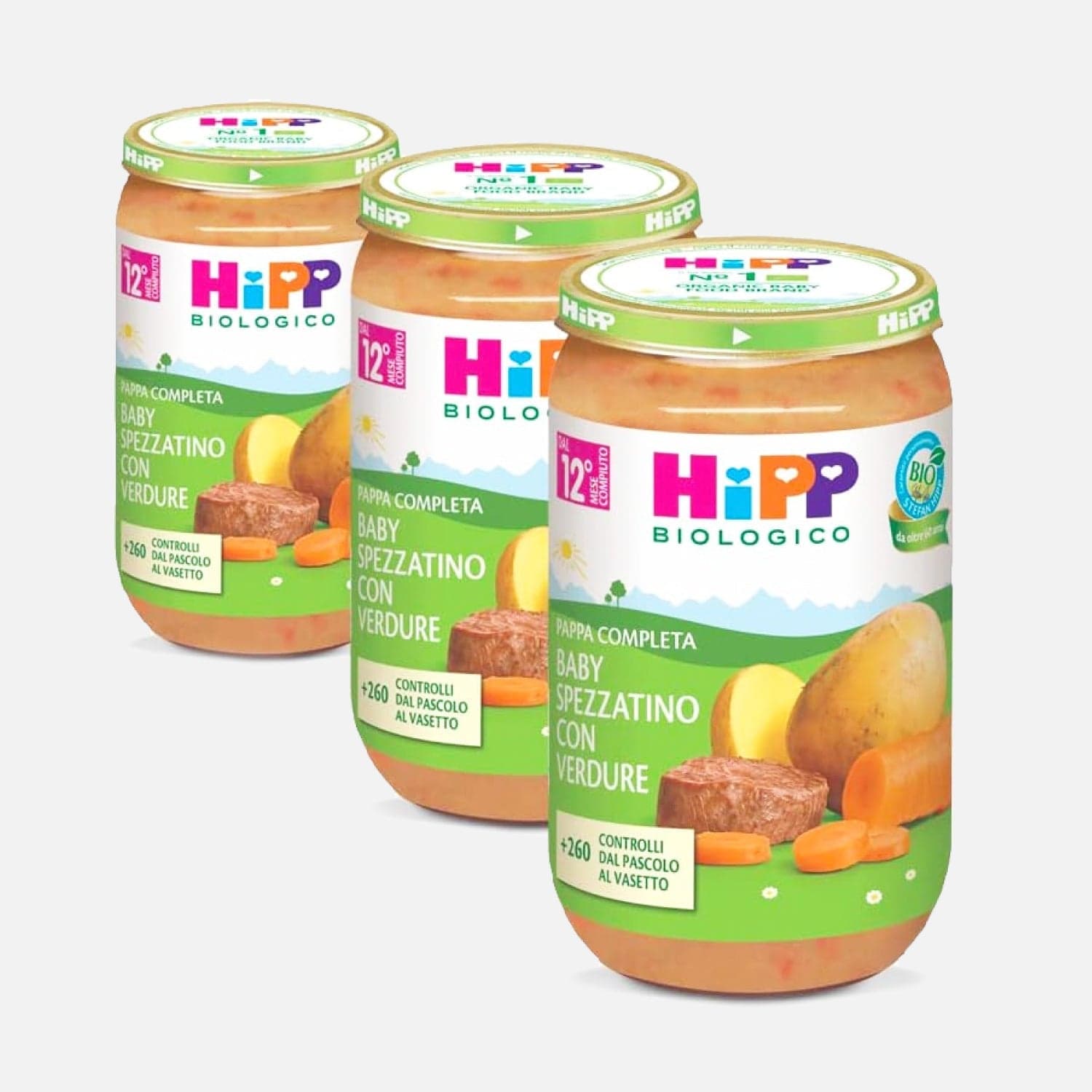 Piatti salati omogeneizzati per bambini