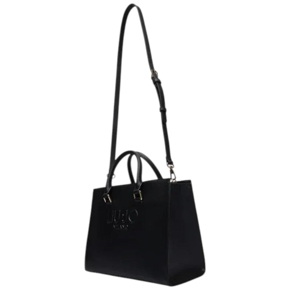 Liu Jo borsa tote nera AF5149E0087-22222 in Borse Tote Prodotti di Classe - Nocera Superiore, commercioVirtuoso.it