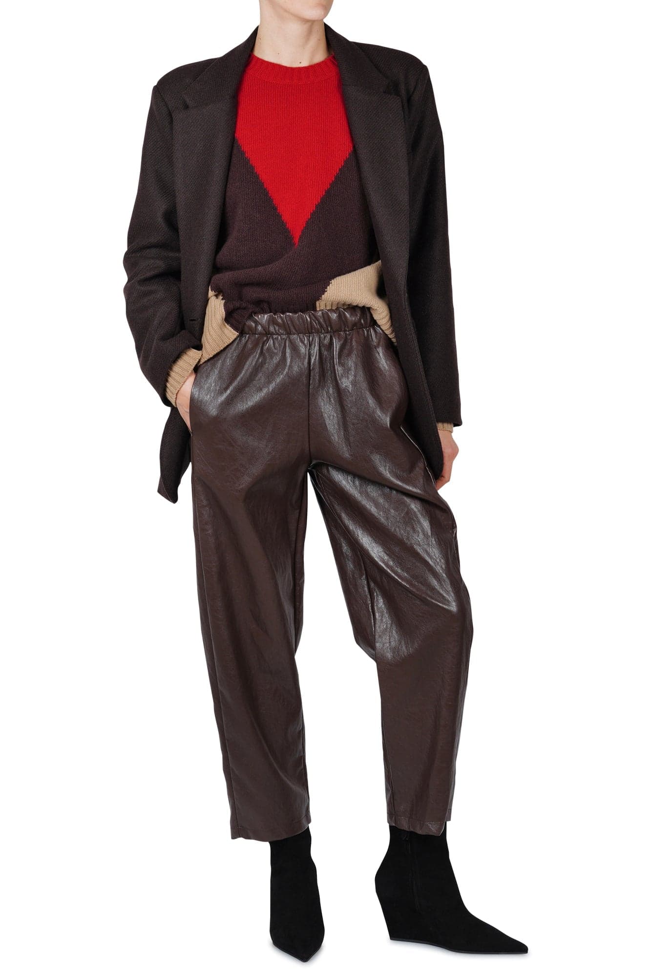 LA FEMME BLANCHE La Femme Blanche - Giacca - 461608 - Moka da donna in Giacche da abito e blazer Drestige - Casamassima, commercioVirtuoso.it