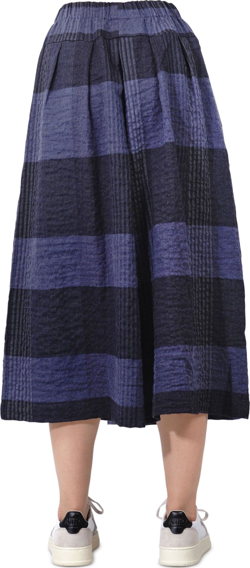 MAMA B Mama B - Gonna - 460708 - Blu/Nero da donna in Gonne Drestige - Casamassima, commercioVirtuoso.it