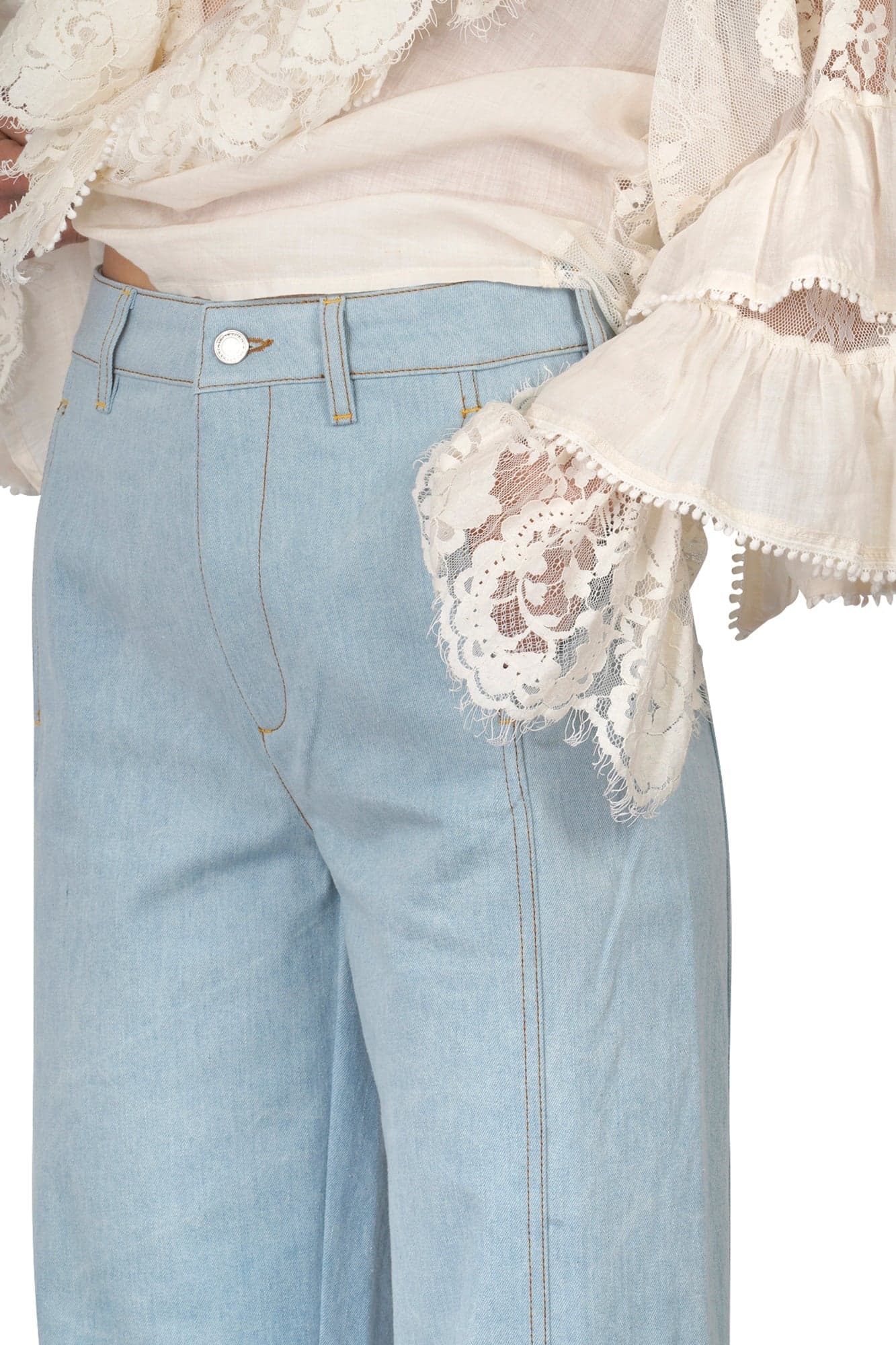 DEPARTMENT 5 Department 5 - Jeans - 450024 - Denim chiaro da donna in Pantaloncini Drestige - Casamassima, commercioVirtuoso.it