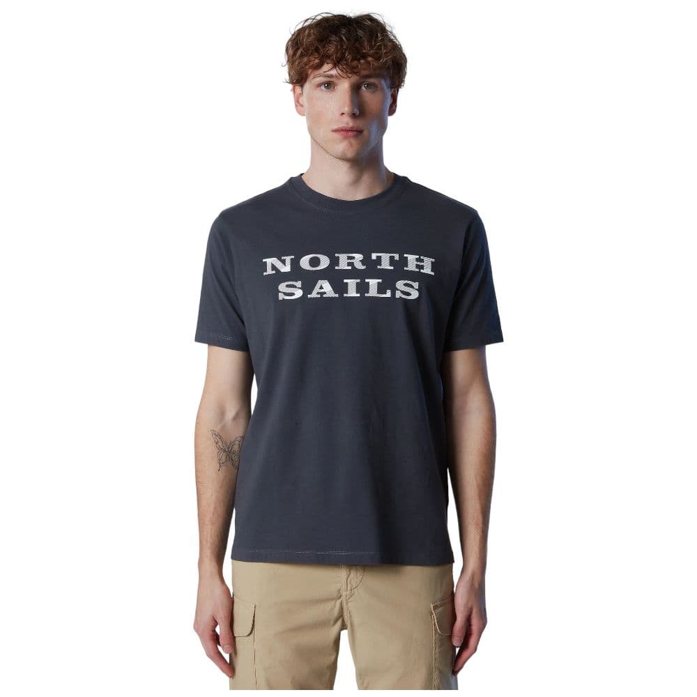 North Sails t-shirt grigio asfalto 692838