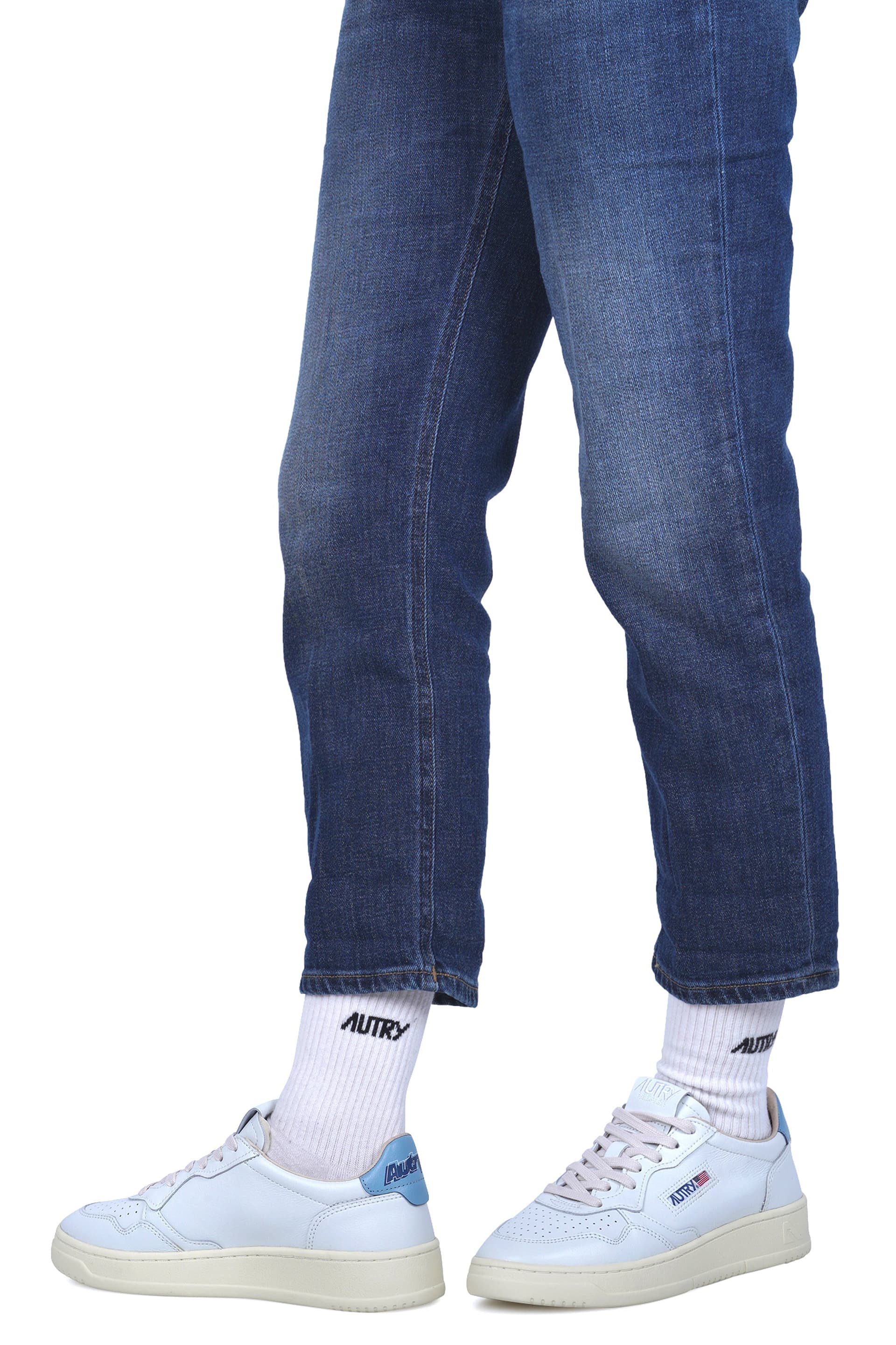 AUTRY Autry - Sneakers - 470569 - Bianco/Azzurro da donna in Sneaker casual Drestige - Casamassima, commercioVirtuoso.it