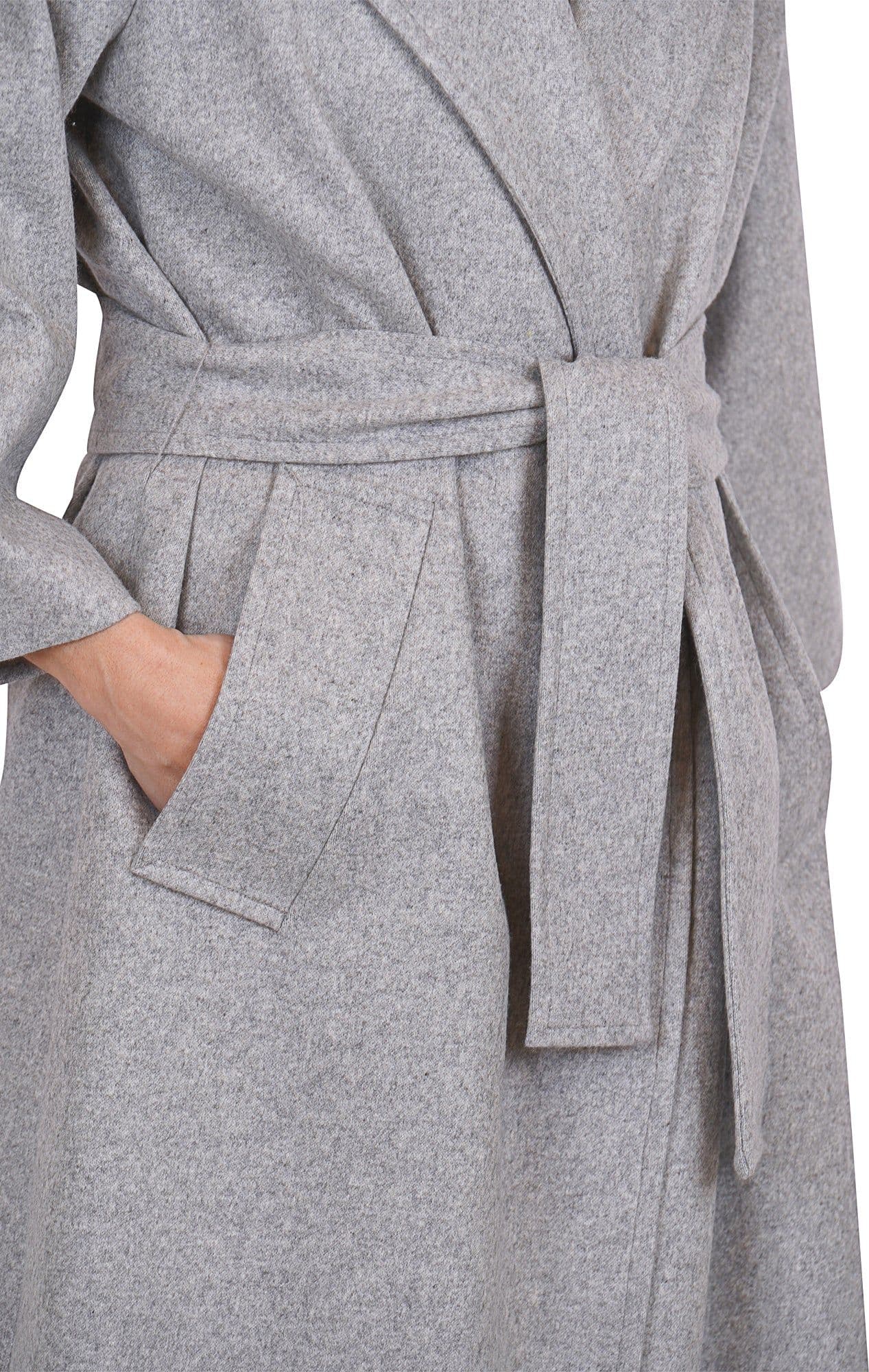 Liviana Conti - Cappotto - 461682 - Grigio chiaro da donna in Cappotti Drestige - Casamassima, commercioVirtuoso.it
