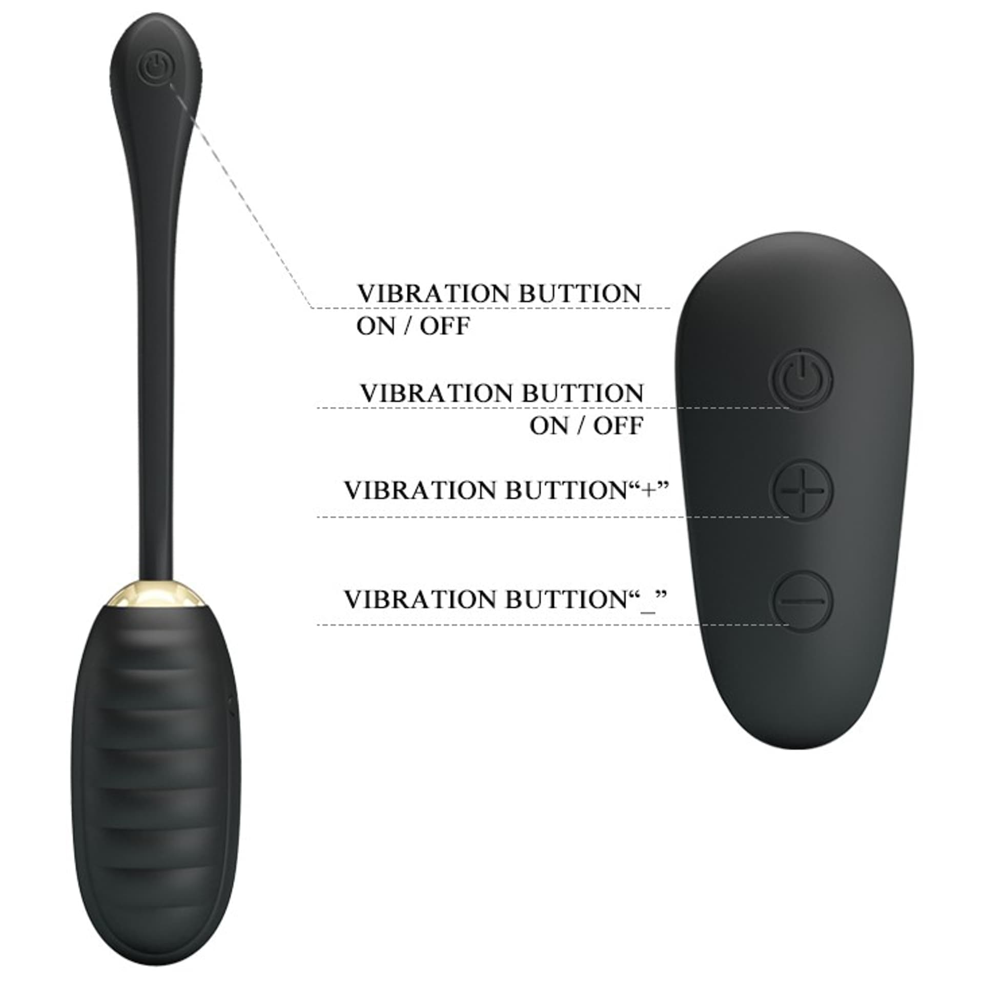 Doreen sfera esercitatore Kegel per vagina benessere tonificazione vibrazioni in prodotto Erosdom - Palmi, commercioVirtuoso.it