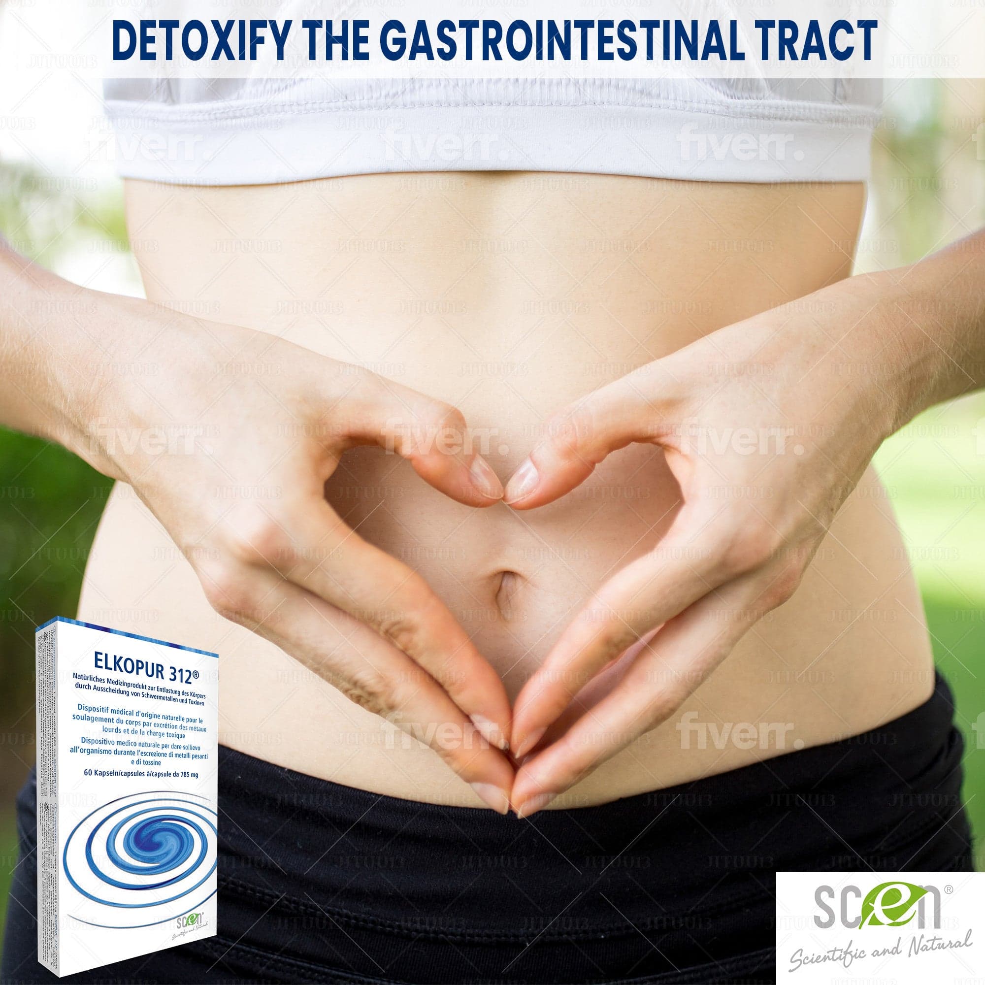 Elkopur 312 - Zeolite pura attivata - 60 capsule - 30 giorni di trattamento detox, Dispositivo medico classe 2a, Fiscalmente detraibile in Disintossicazione e purificazione Scen Scientific and Natural - Poggibonsi, commercioVirtuoso.it