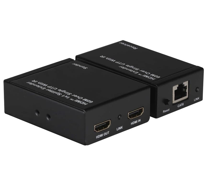 HDMI Extender con IR Single CAT6 fino a 60 Mt in Cavi HDMI DFP Elettronica Store - Scafati, commercioVirtuoso.it