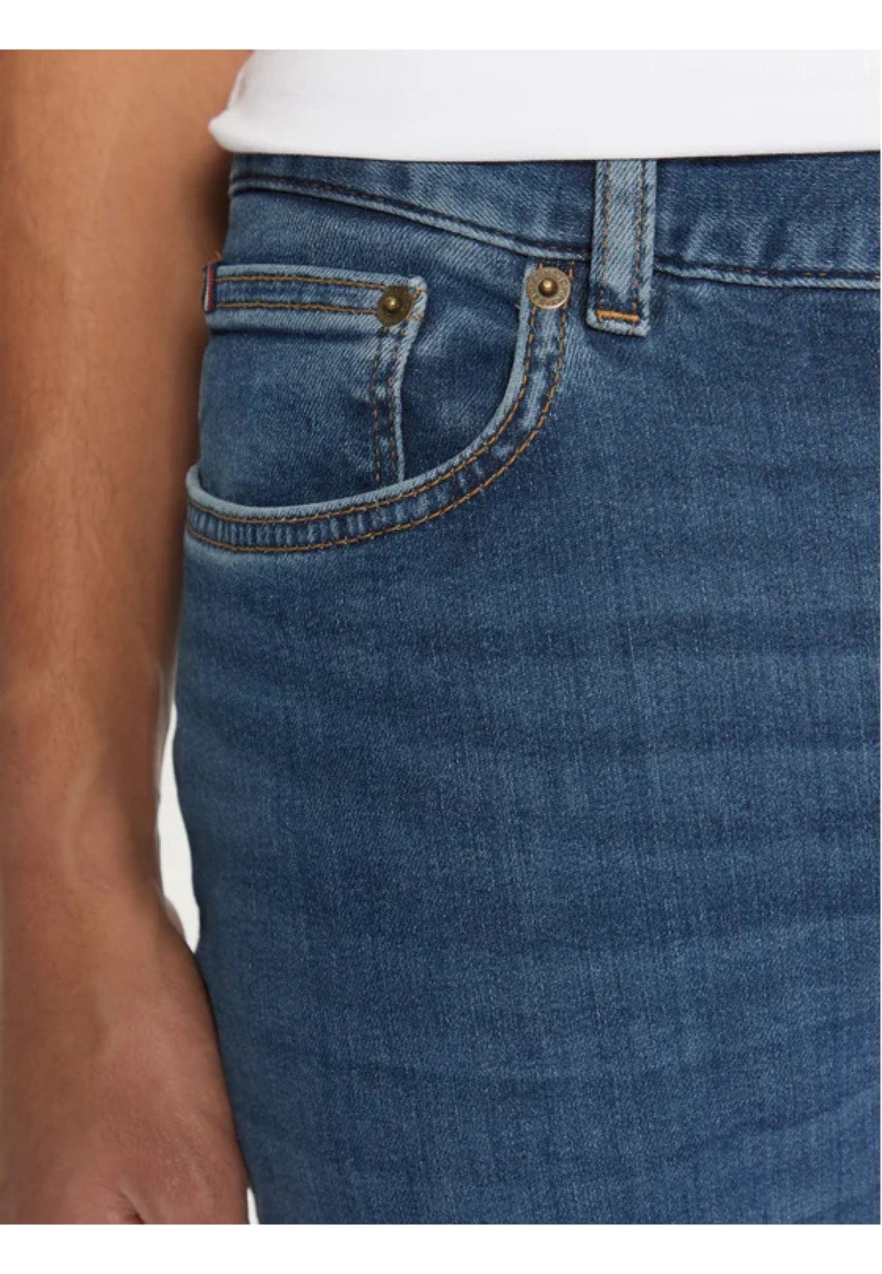 Tommy Hilfiger jeans CORE BLEECKER MID BLUE da uomo in Jeans Drestige - Casamassima, commercioVirtuoso.it