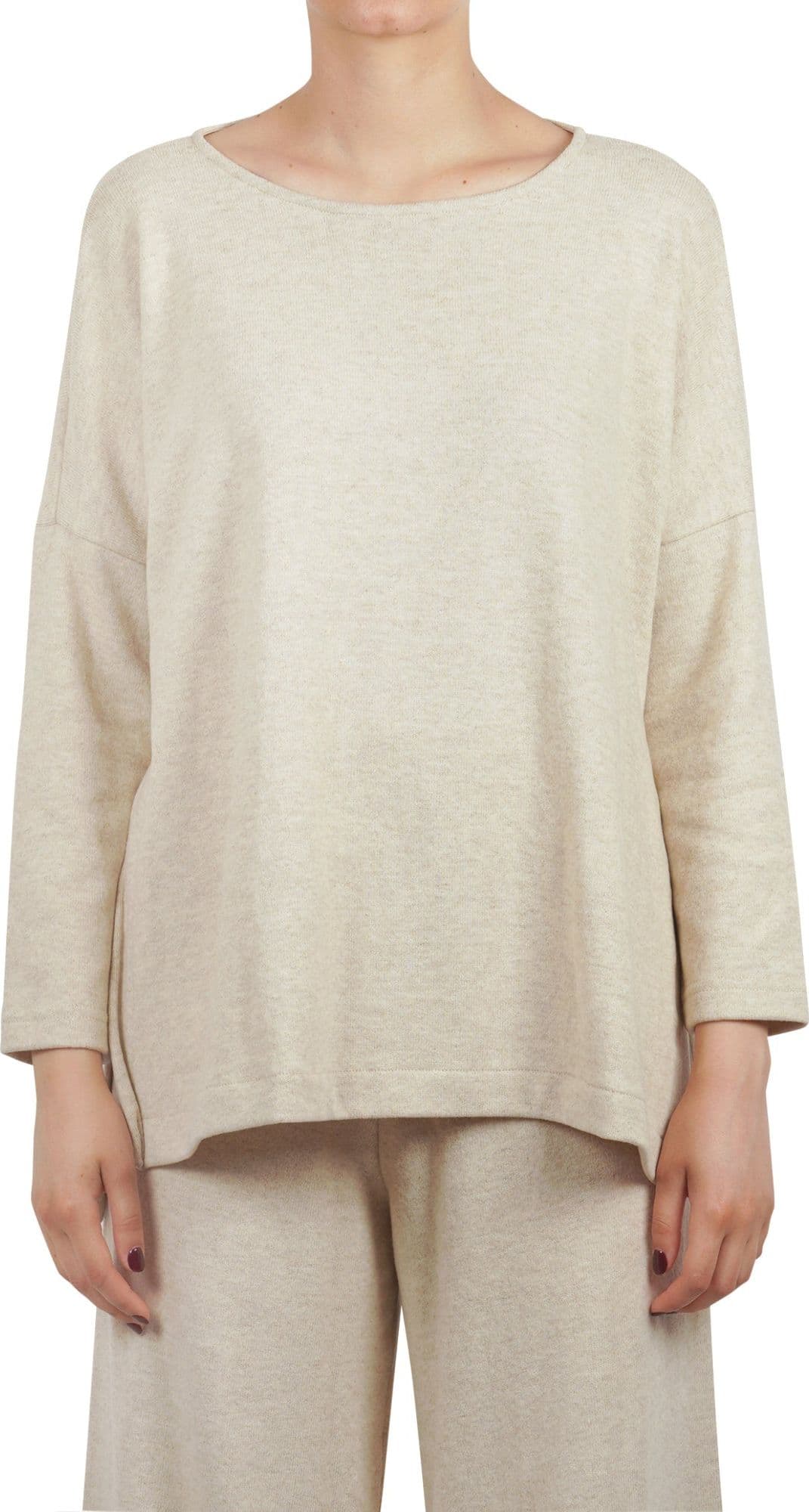 MAMA B Mama B - Maglia - 460650 - Sabbia da donna in Magliette a maniche corte Drestige - Casamassima, commercioVirtuoso.it