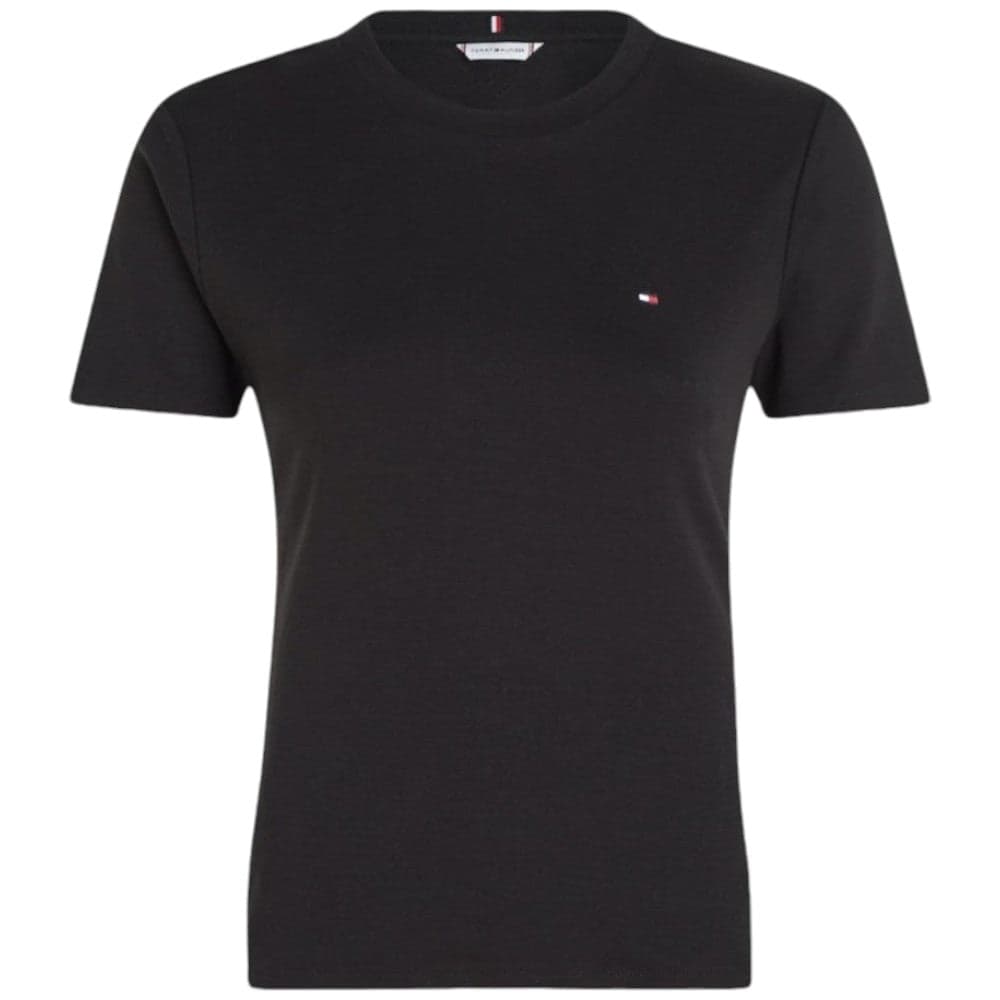 Tommy Hilfiger donna t-shirt nera WW0WW40587